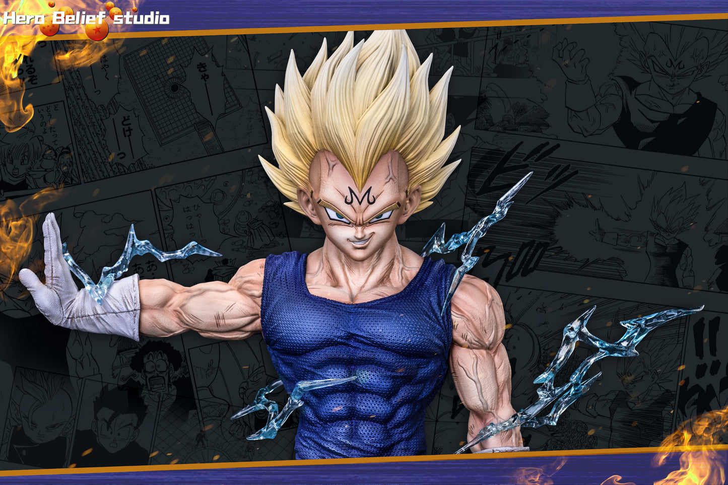 HERO BELIEF STUDIO – DRAGON BALL Z: MAJIN VEGETA [IN STOCK]