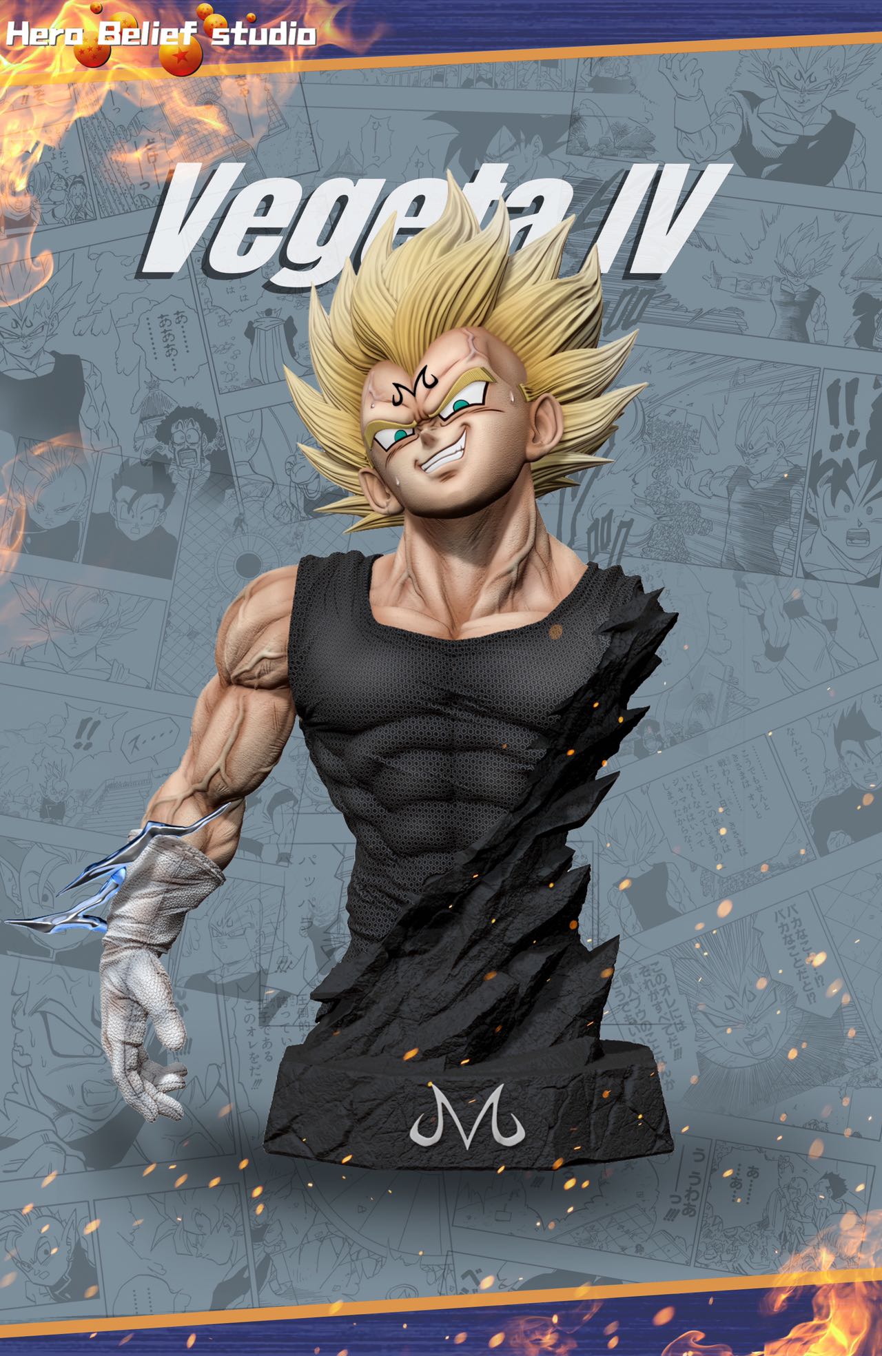 HERO BELIEF STUDIO – DRAGON BALL Z: MAJIN VEGETA [PRE-ORDER]