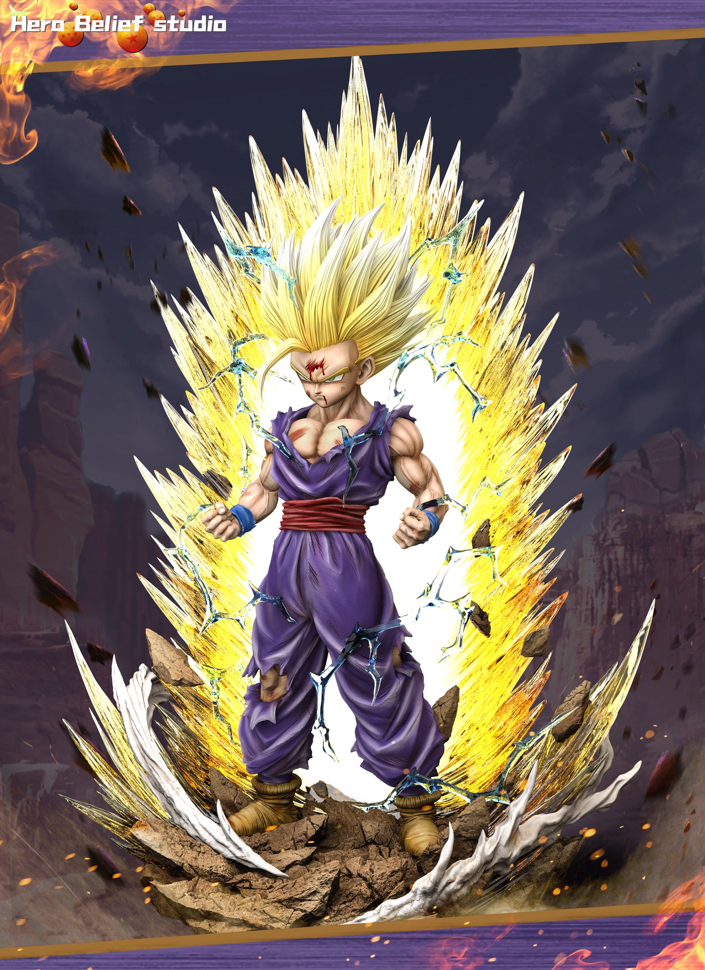 HERO BELIEF STUDIO – DRAGON BALL Z: SUPER SAIYAN 2 GOHAN [PRE-ORDER]