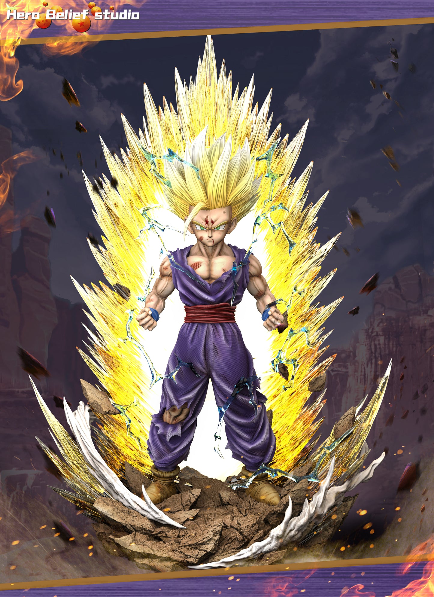 HERO BELIEF STUDIO – DRAGON BALL Z: SUPER SAIYAN 2 GOHAN [PRE-ORDER]