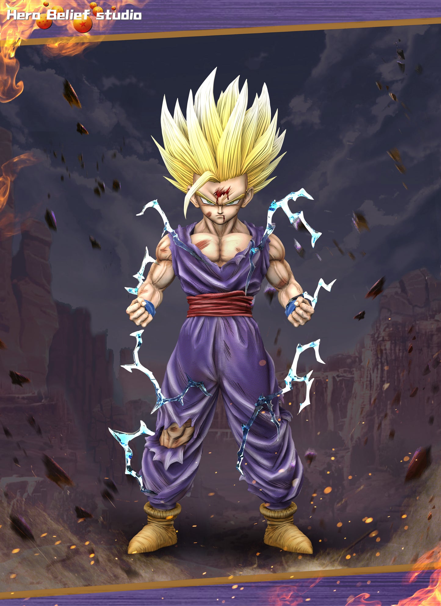 HERO BELIEF STUDIO – DRAGON BALL Z: SUPER SAIYAN 2 GOHAN [PRE-ORDER]
