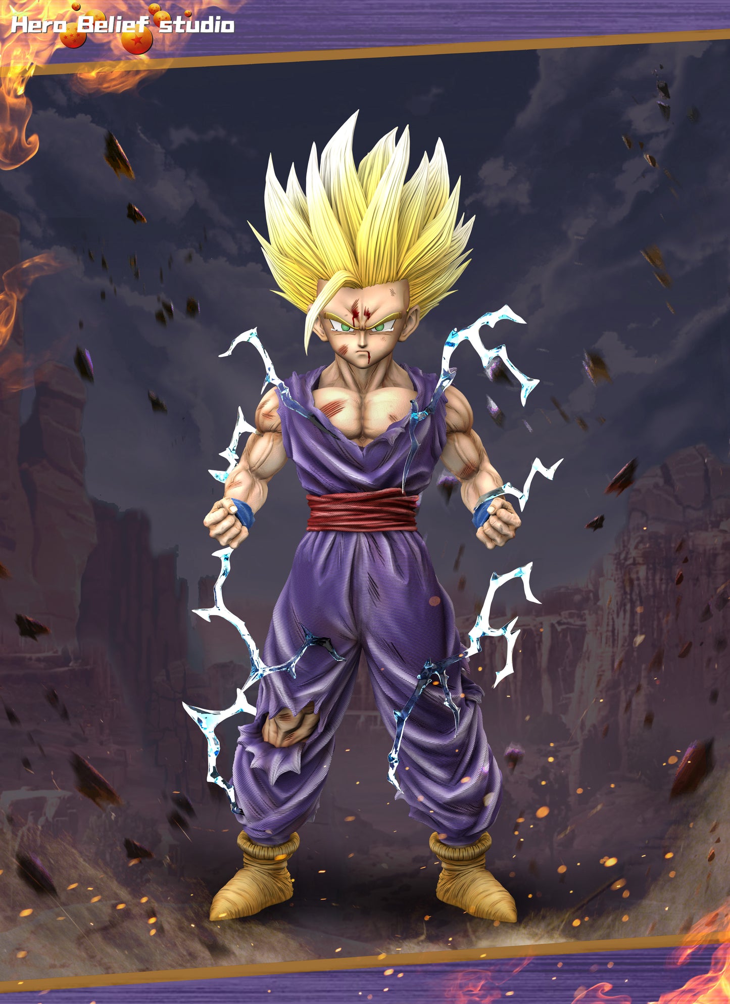 HERO BELIEF STUDIO – DRAGON BALL Z: SUPER SAIYAN 2 GOHAN [PRE-ORDER]