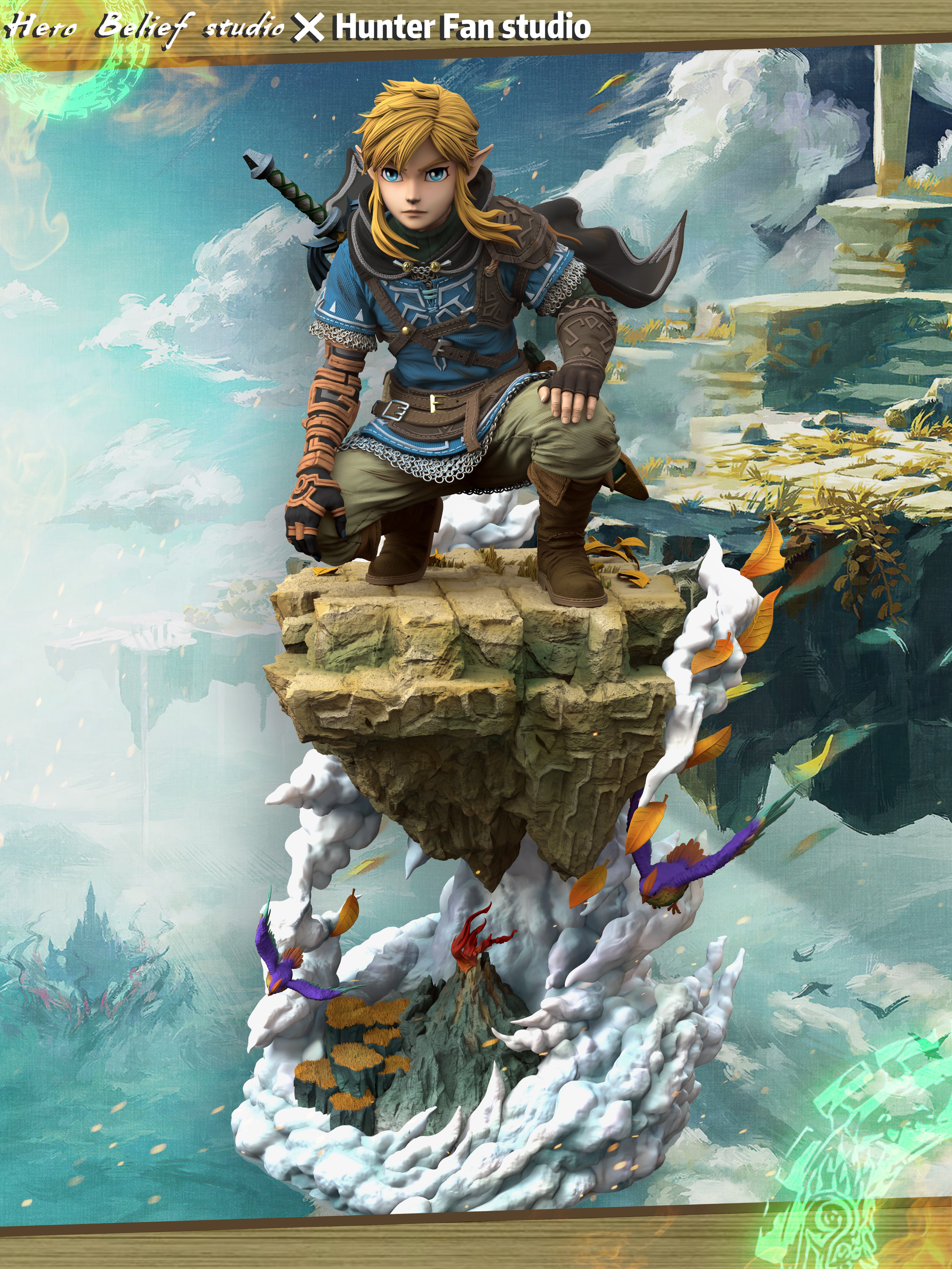 HERO BELIEF x HUNTER FAN STUDIO – THE LEGEND OF ZELDA: TEARS OF