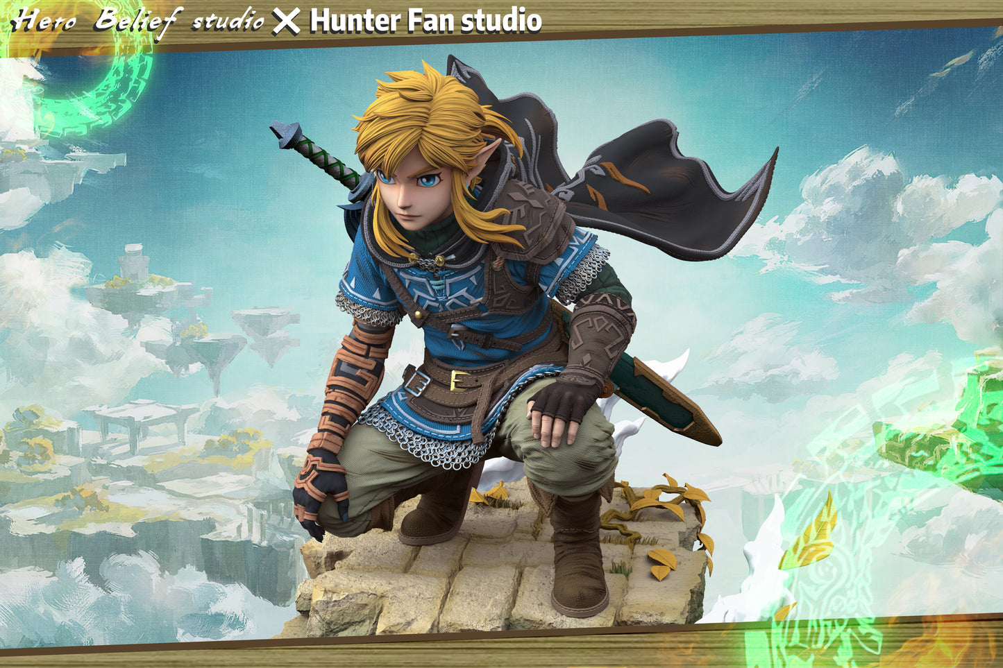 HERO BELIEF x HUNTER FAN STUDIO – THE LEGEND OF ZELDA: TEARS OF THE KINGDOM LINK [IN STOCK]