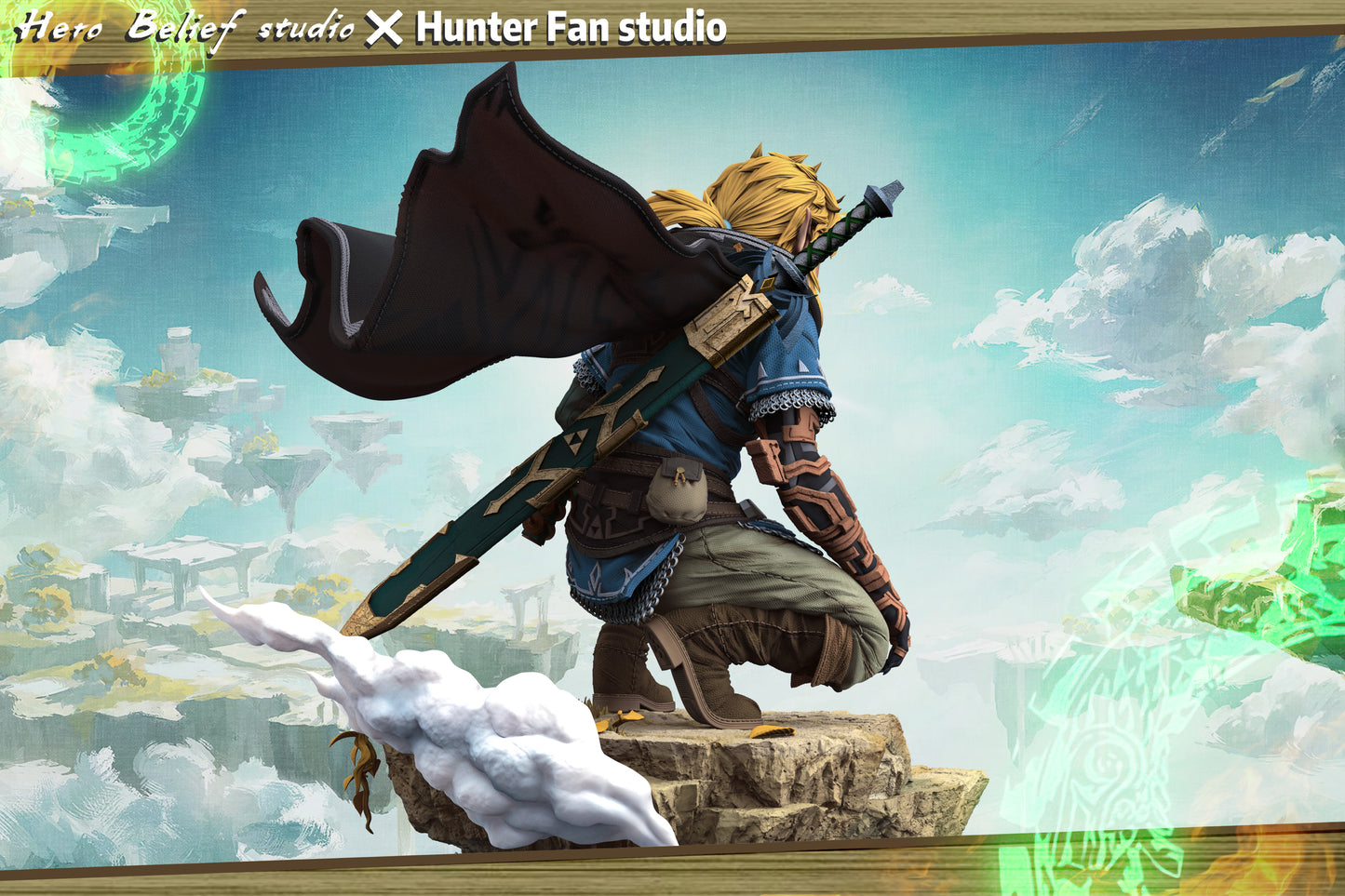 HERO BELIEF x HUNTER FAN STUDIO – THE LEGEND OF ZELDA: TEARS OF THE KINGDOM LINK [IN STOCK]