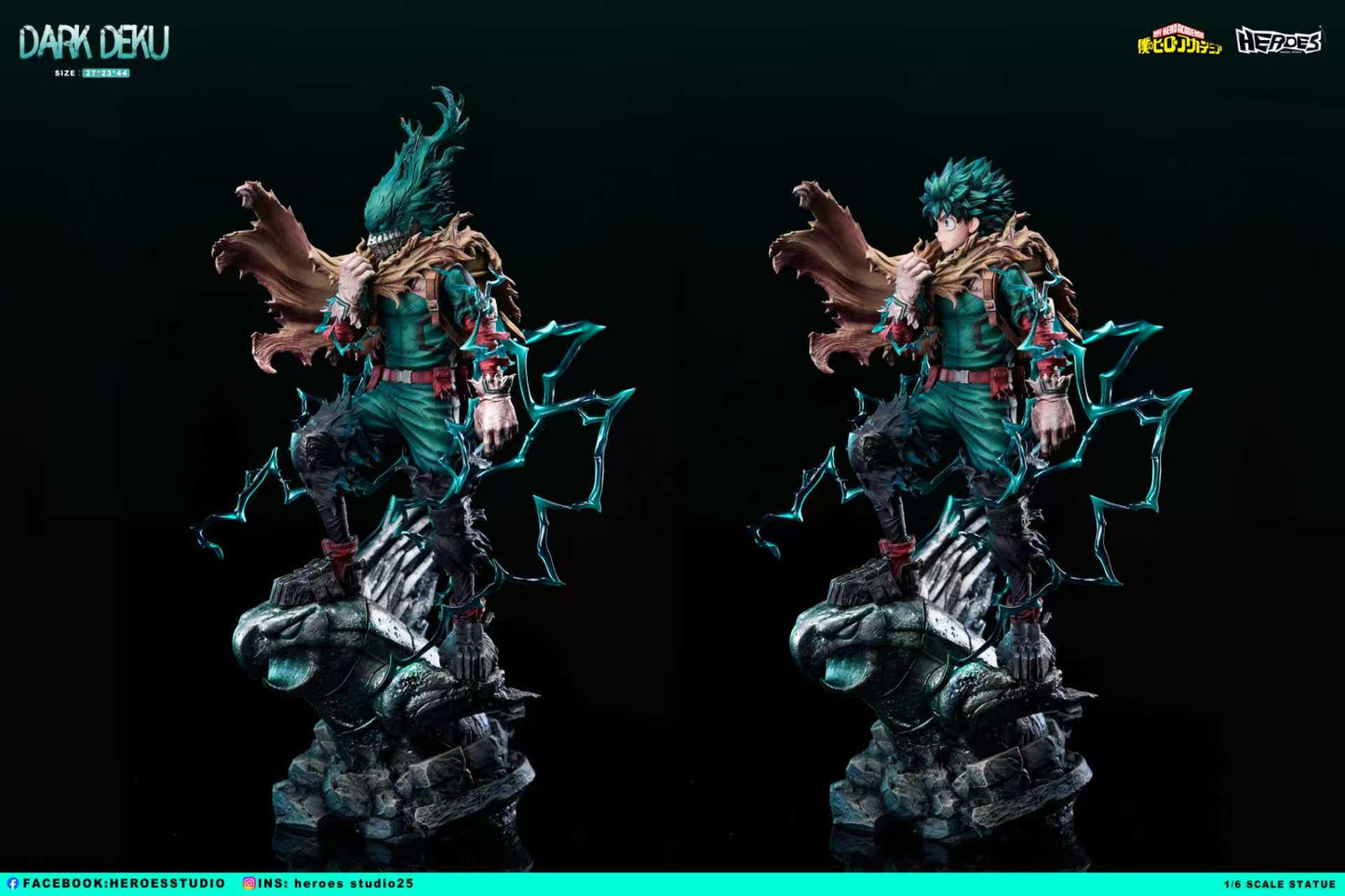 HEROES STUDIO - MY HERO ACADEMIA: DARK DEKU [PRE-ORDER]