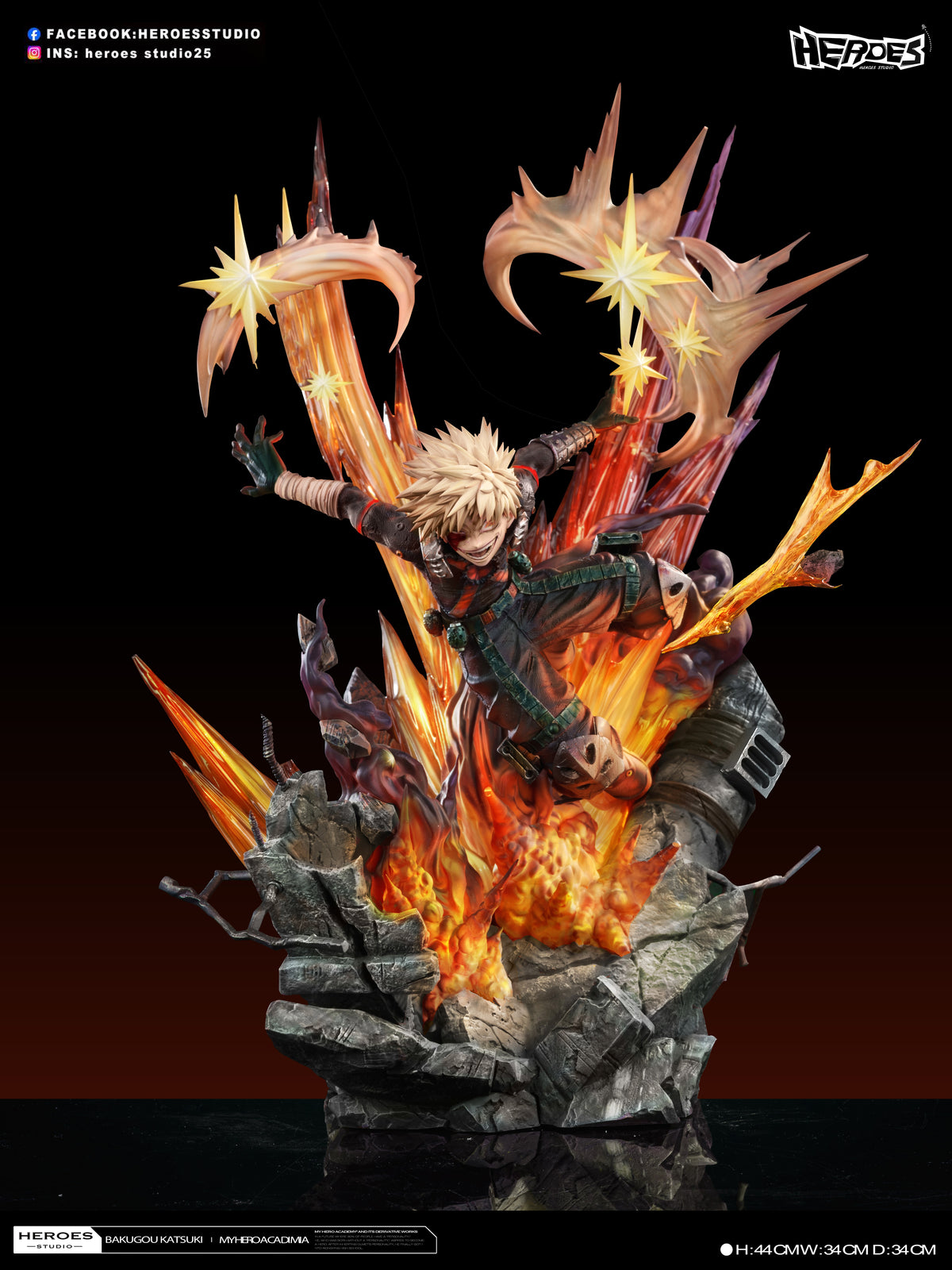 HEROES STUDIO - MY HERO ACADEMIA KATSUKI BAKUGO 6