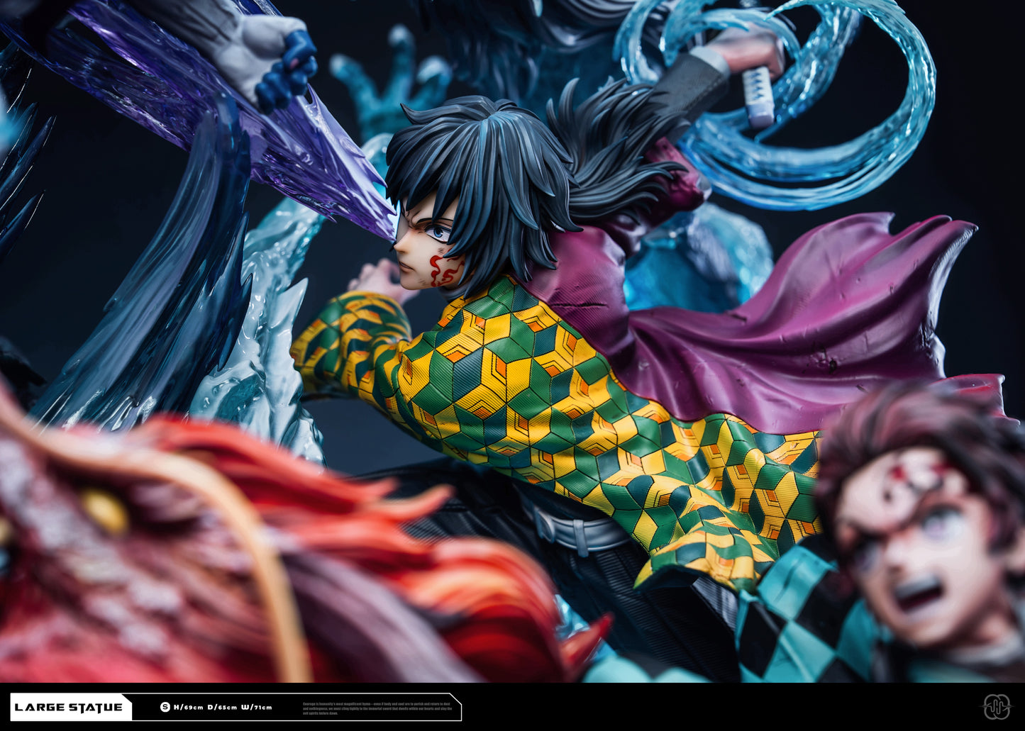 HERTZ STUDIO - DEMON SLAYER: TANJIRO AND GIYU VS AKAZA [PRE-ORDER]