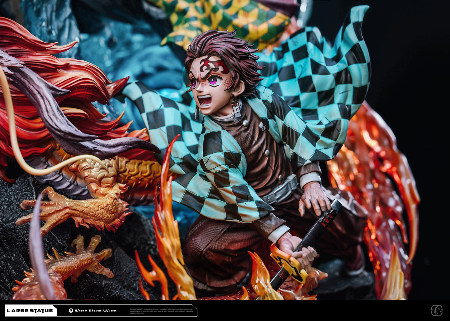 HERTZ STUDIO - DEMON SLAYER: TANJIRO AND GIYU VS AKAZA [PRE-ORDER]