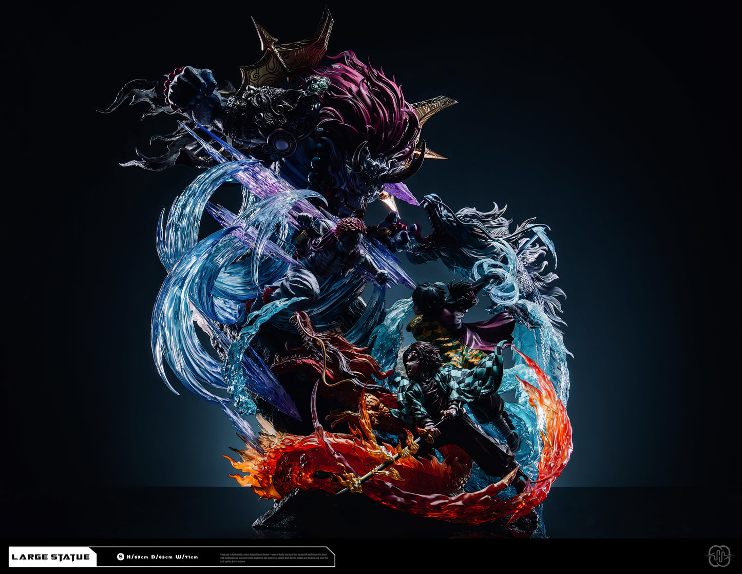 HERTZ STUDIO - DEMON SLAYER: TANJIRO AND GIYU VS AKAZA [PRE-ORDER]