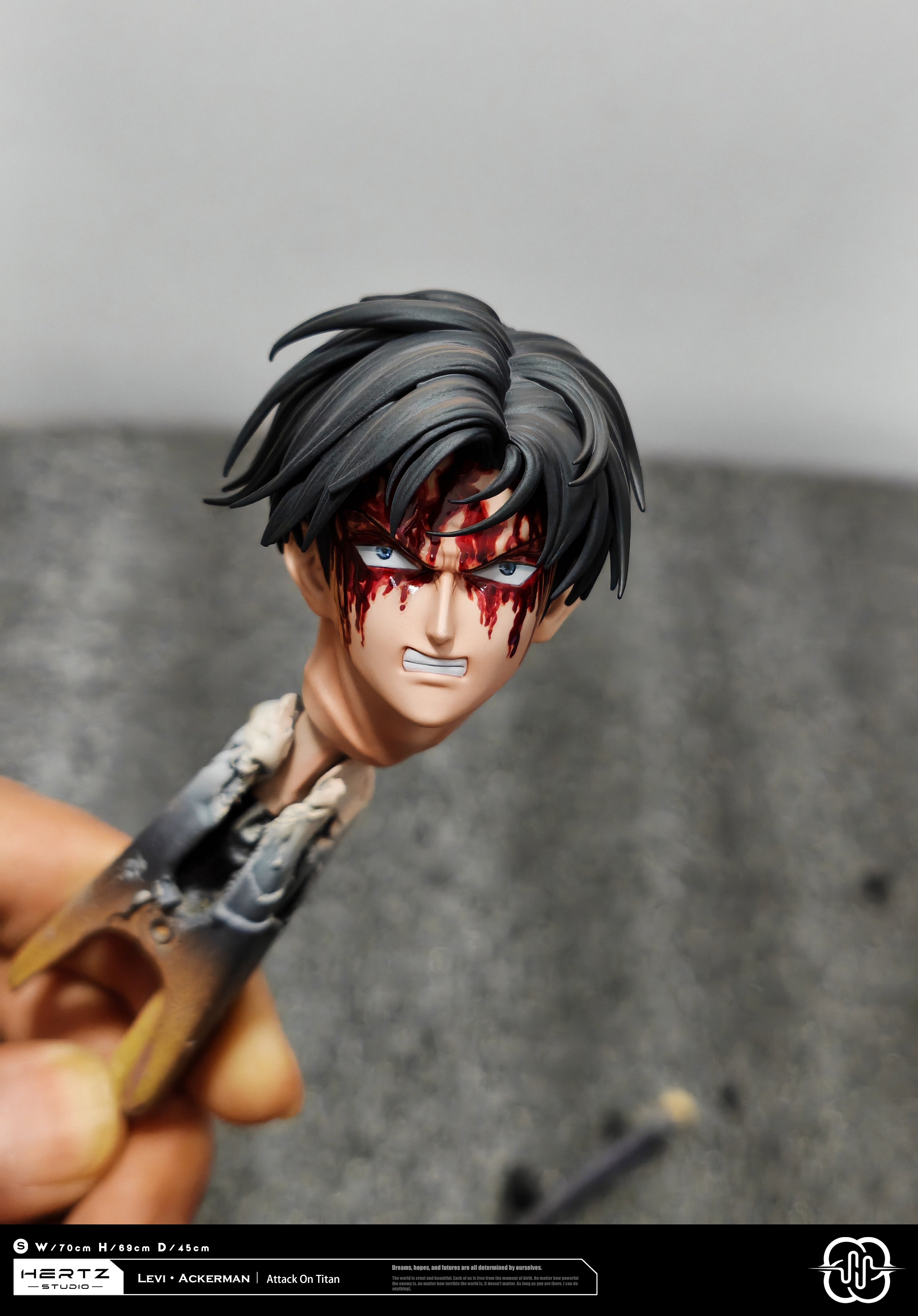 HERTZ STUDIO – ATTACK ON TITAN: 1. LEVI ACKERMAN VS BEAST TITAN