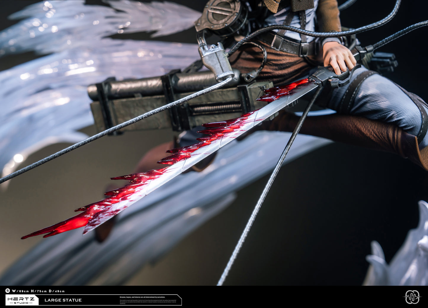 HERTZ STUDIO – ATTACK ON TITAN: 3. MIKASA ACKERMAN VS THE FEMALE TITAN [PRE-ORDER]