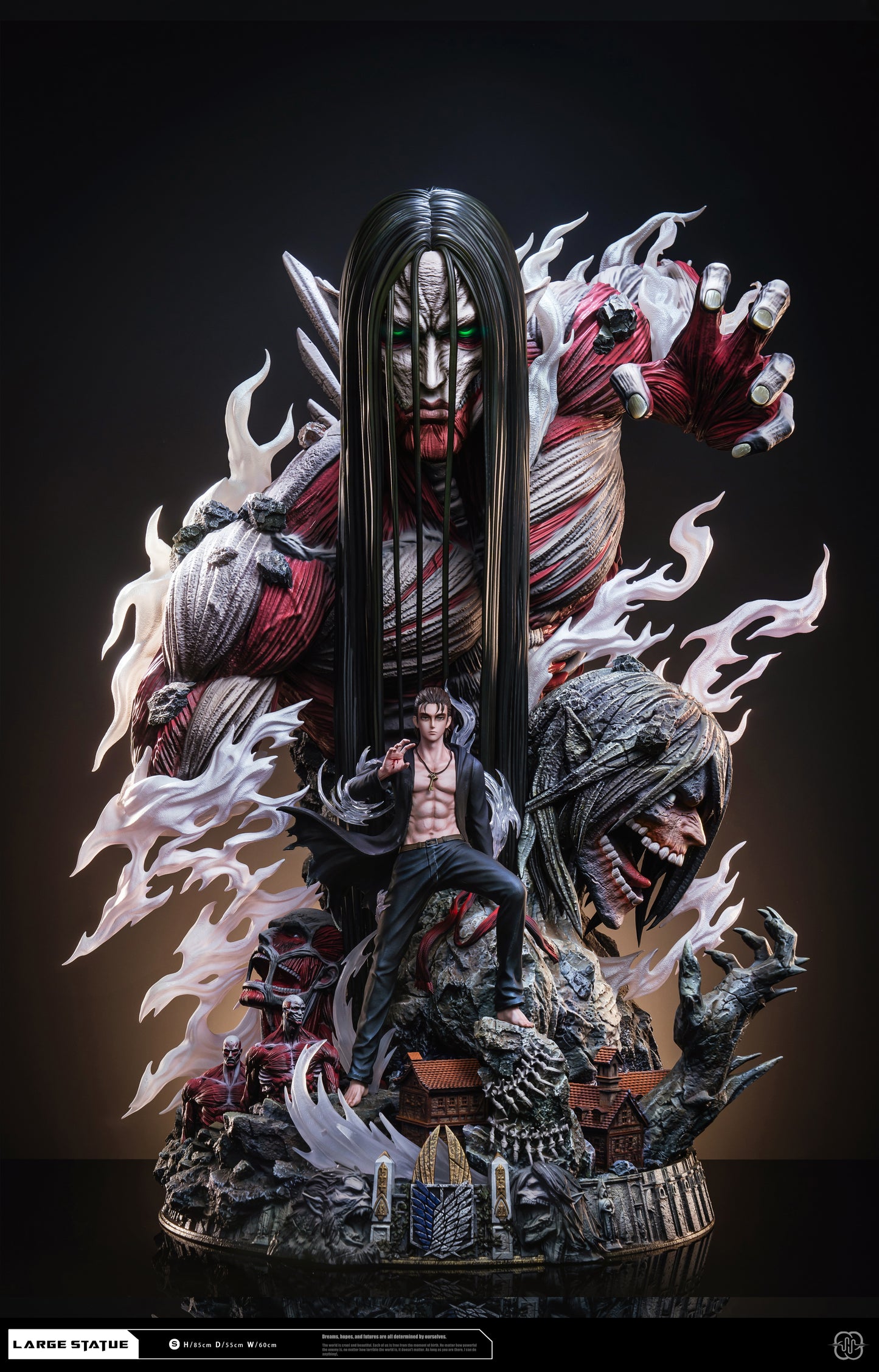 HERTZ STUDIO – ATTACK ON TITAN: 4. EREN YEAGER, THE FOUNDING TITAN [PRE-ORDER]
