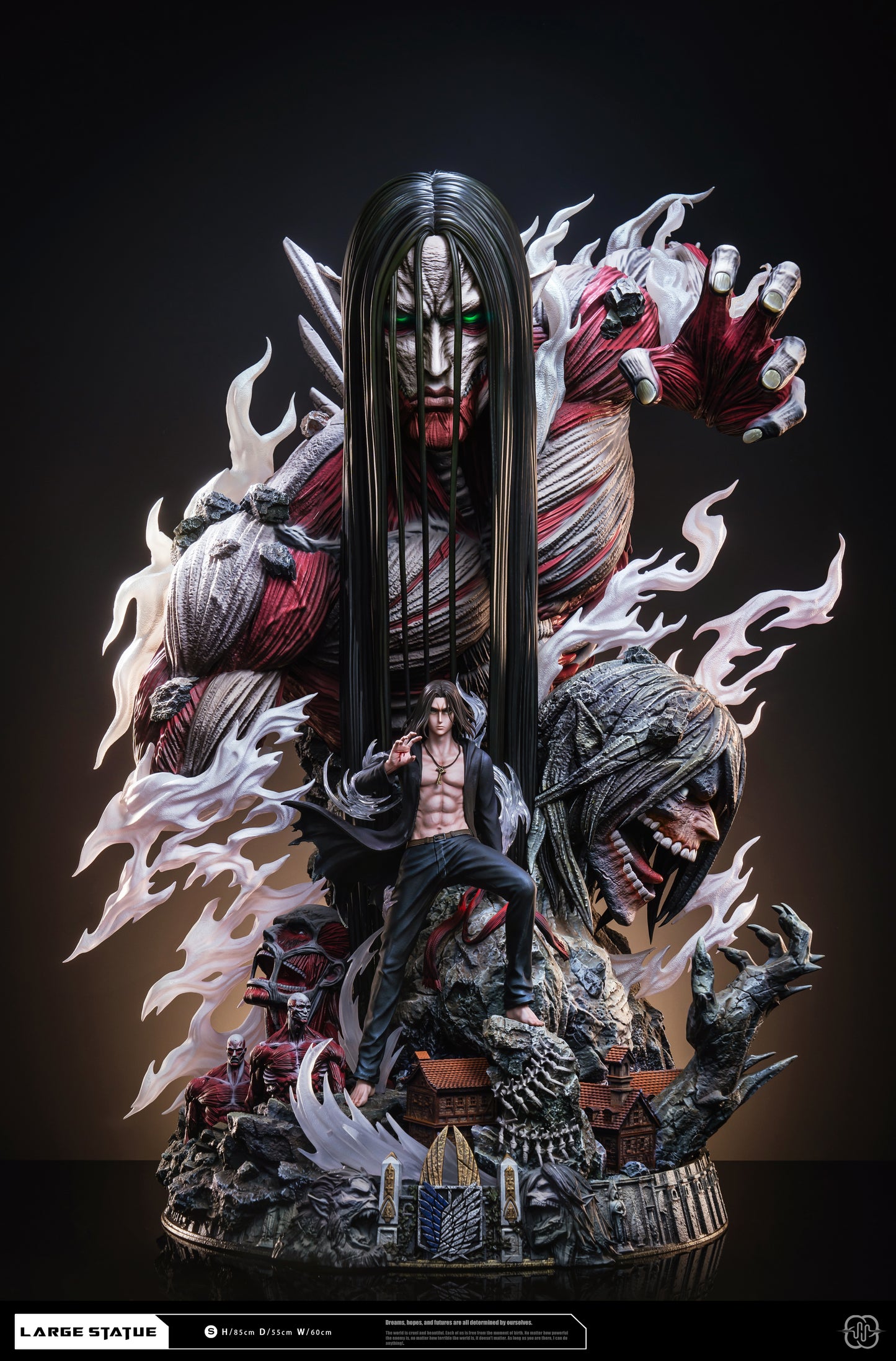 HERTZ STUDIO – ATTACK ON TITAN: 4. EREN YEAGER, THE FOUNDING TITAN [PRE-ORDER]