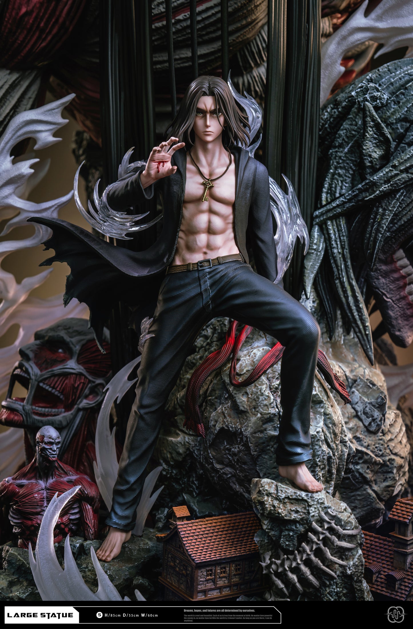 HERTZ STUDIO – ATTACK ON TITAN: 4. EREN YEAGER, THE FOUNDING TITAN [PRE-ORDER]