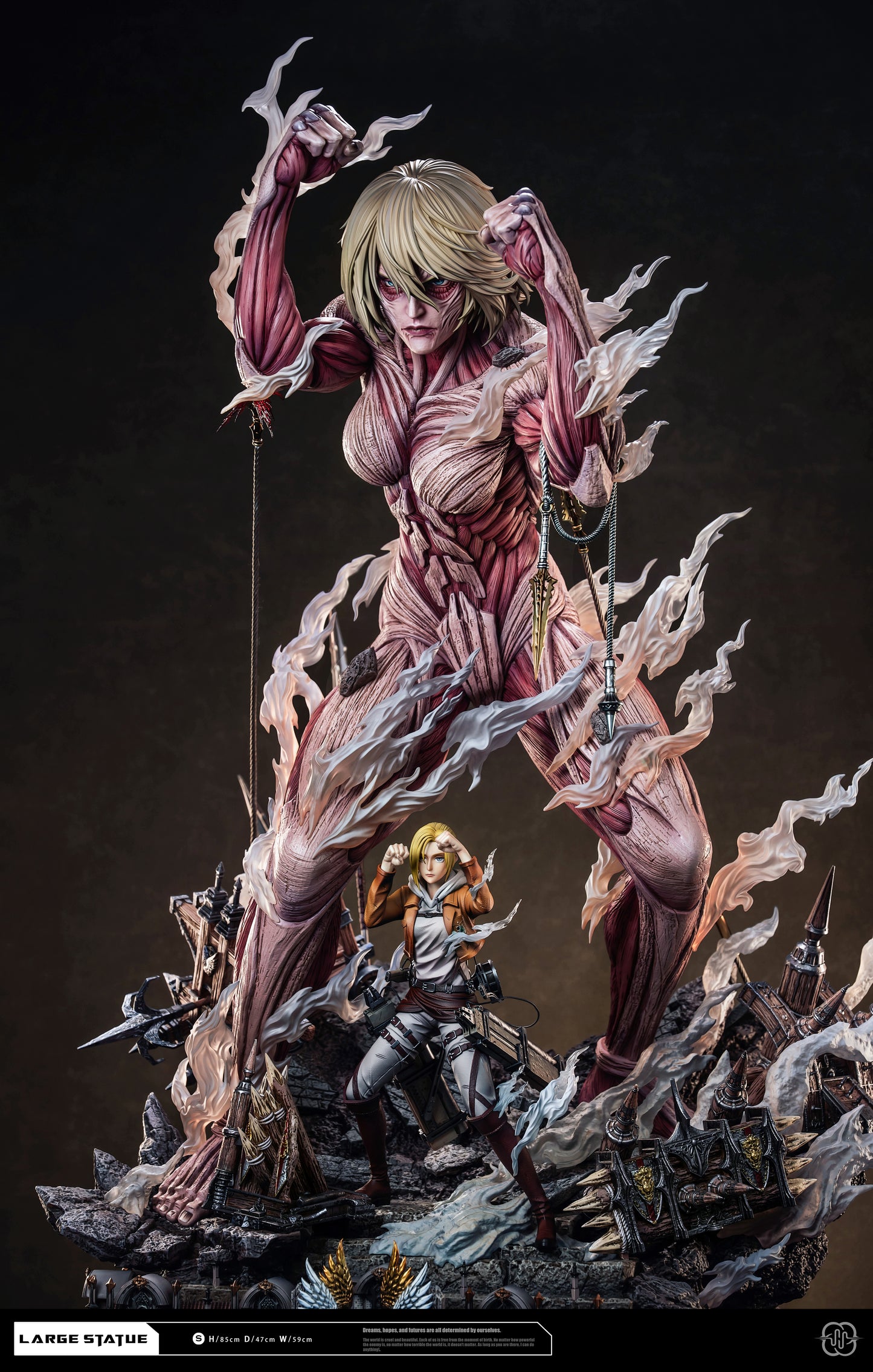 HERTZ STUDIO – ATTACK ON TITAN: "DIAMONDS AND ROSES" ANNIE LEONHART [PRE-ORDER]
