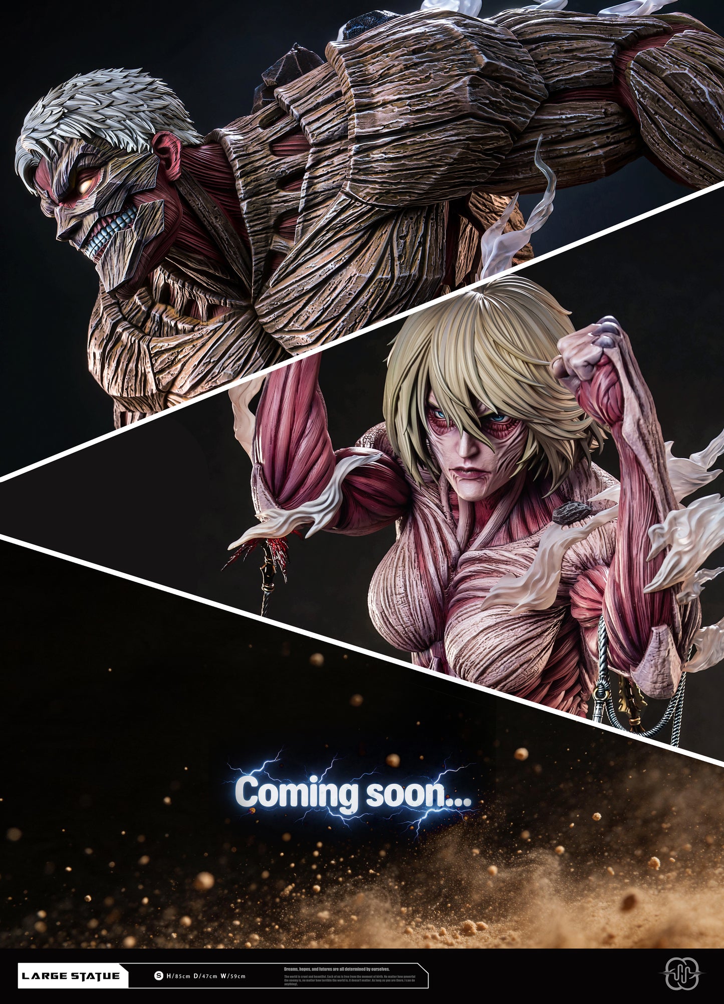 HERTZ STUDIO – ATTACK ON TITAN: "DIAMONDS AND ROSES" ANNIE LEONHART [PRE-ORDER]
