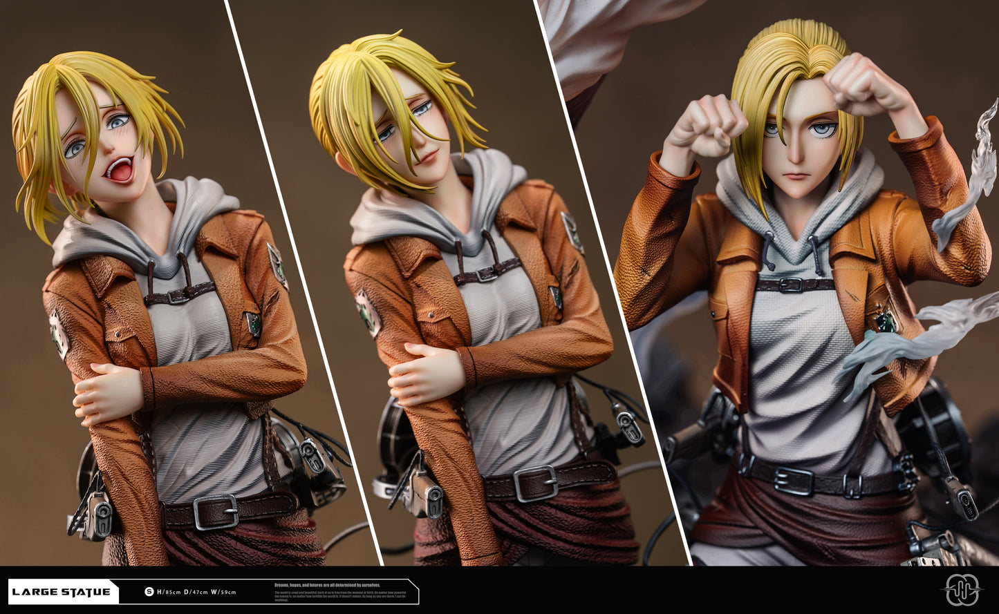 HERTZ STUDIO – ATTACK ON TITAN: "DIAMONDS AND ROSES" ANNIE LEONHART [PRE-ORDER]