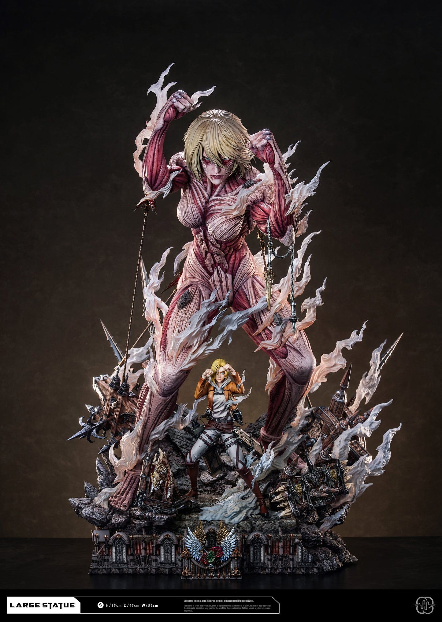 HERTZ STUDIO – ATTACK ON TITAN: "DIAMONDS AND ROSES" ANNIE LEONHART [PRE-ORDER]