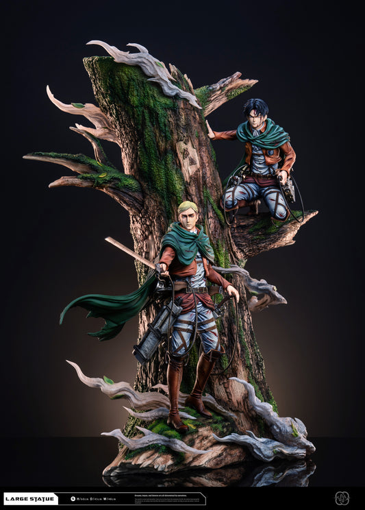 HERTZ STUDIO – ATTACK ON TITAN: LEVI AND ERWIN [PRE-ORDER]