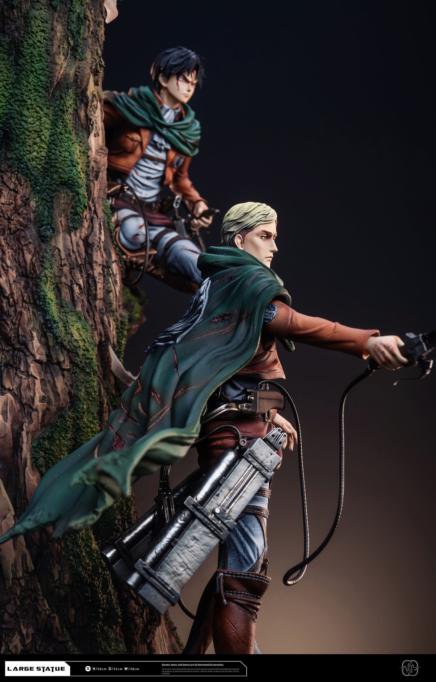 HERTZ STUDIO – ATTACK ON TITAN: LEVI AND ERWIN [PRE-ORDER]