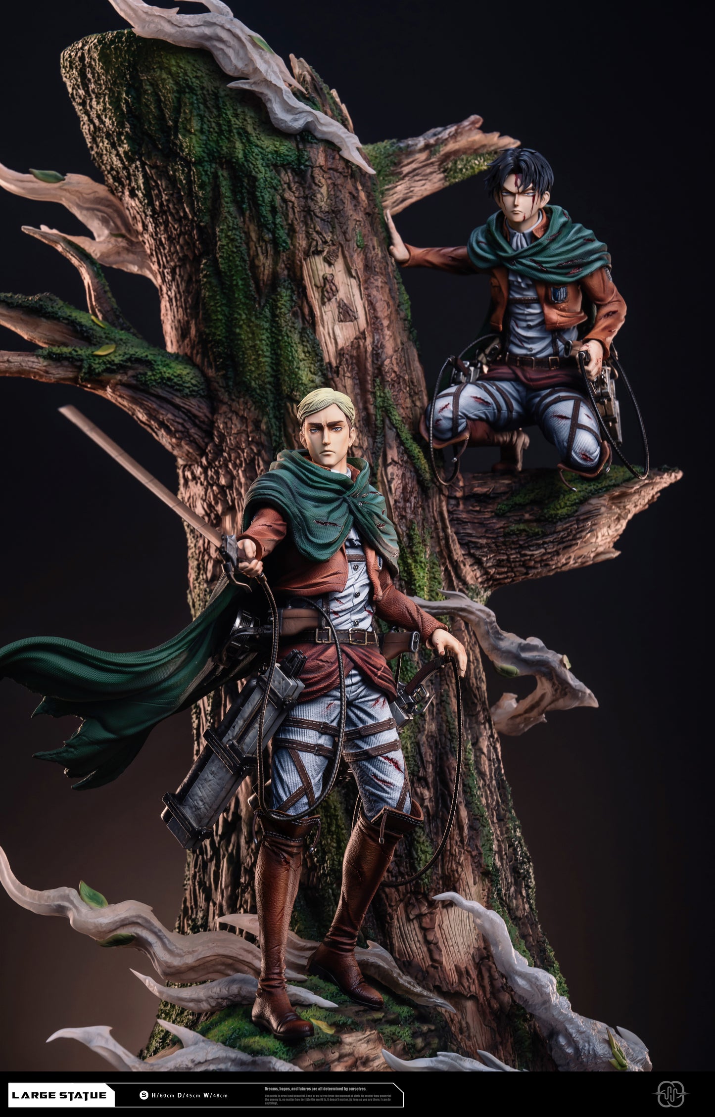 HERTZ STUDIO – ATTACK ON TITAN: LEVI AND ERWIN [PRE-ORDER]