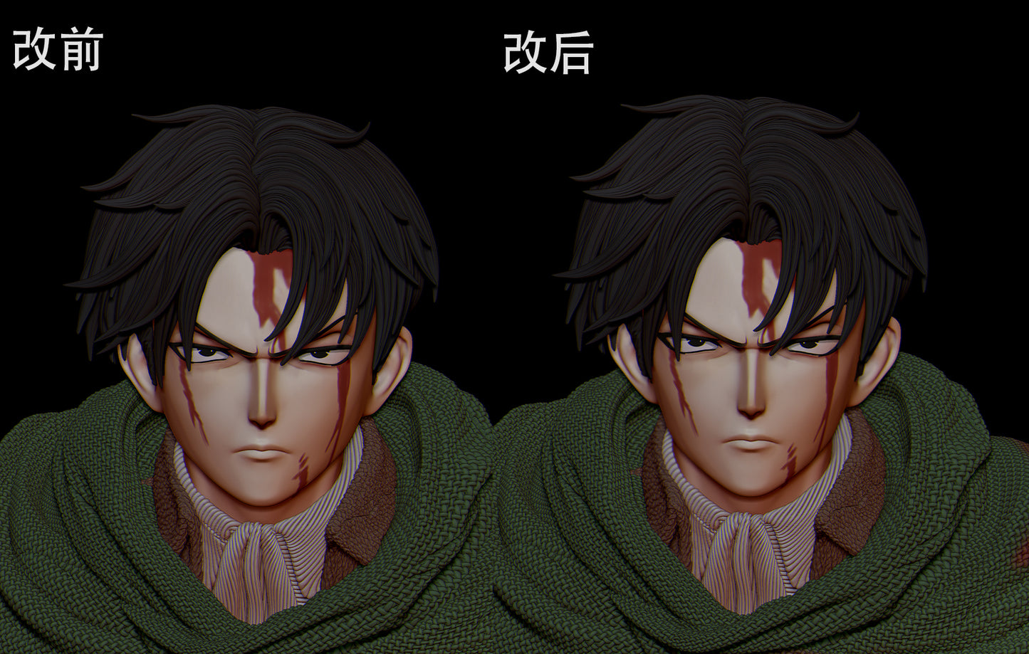 HERTZ STUDIO – ATTACK ON TITAN: LEVI AND ERWIN [PRE-ORDER]