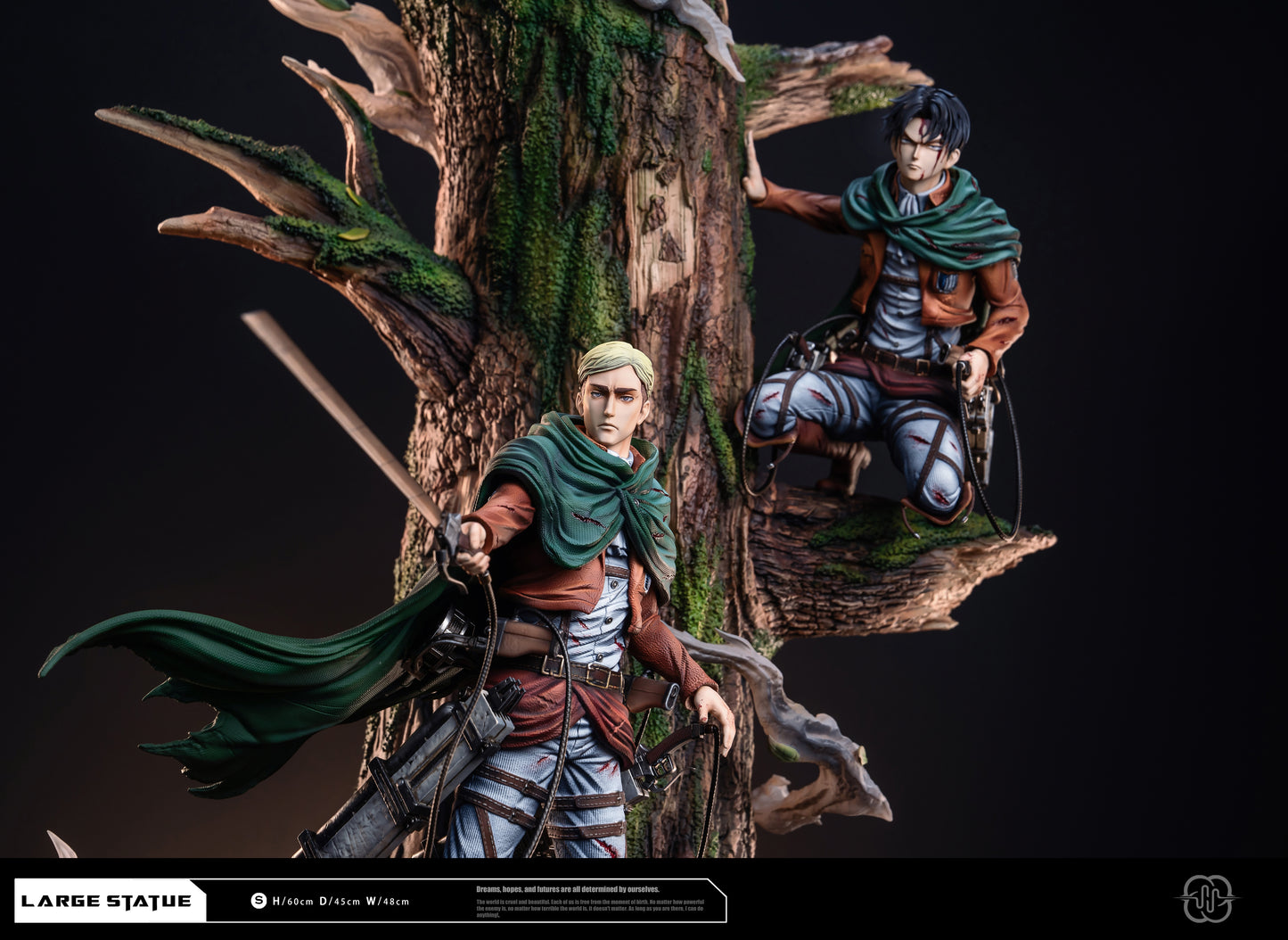 HERTZ STUDIO – ATTACK ON TITAN: LEVI AND ERWIN [PRE-ORDER]