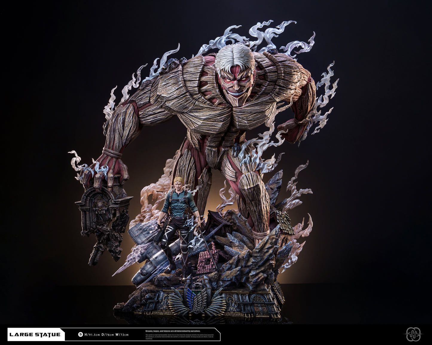 HERTZ STUDIO – ATTACK ON TITAN: MARLEY'S SHIELD, ARMORED TITAN [PRE-ORDER]