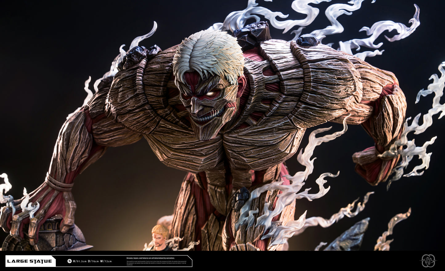 HERTZ STUDIO – ATTACK ON TITAN: MARLEY'S SHIELD, ARMORED TITAN [PRE-ORDER]