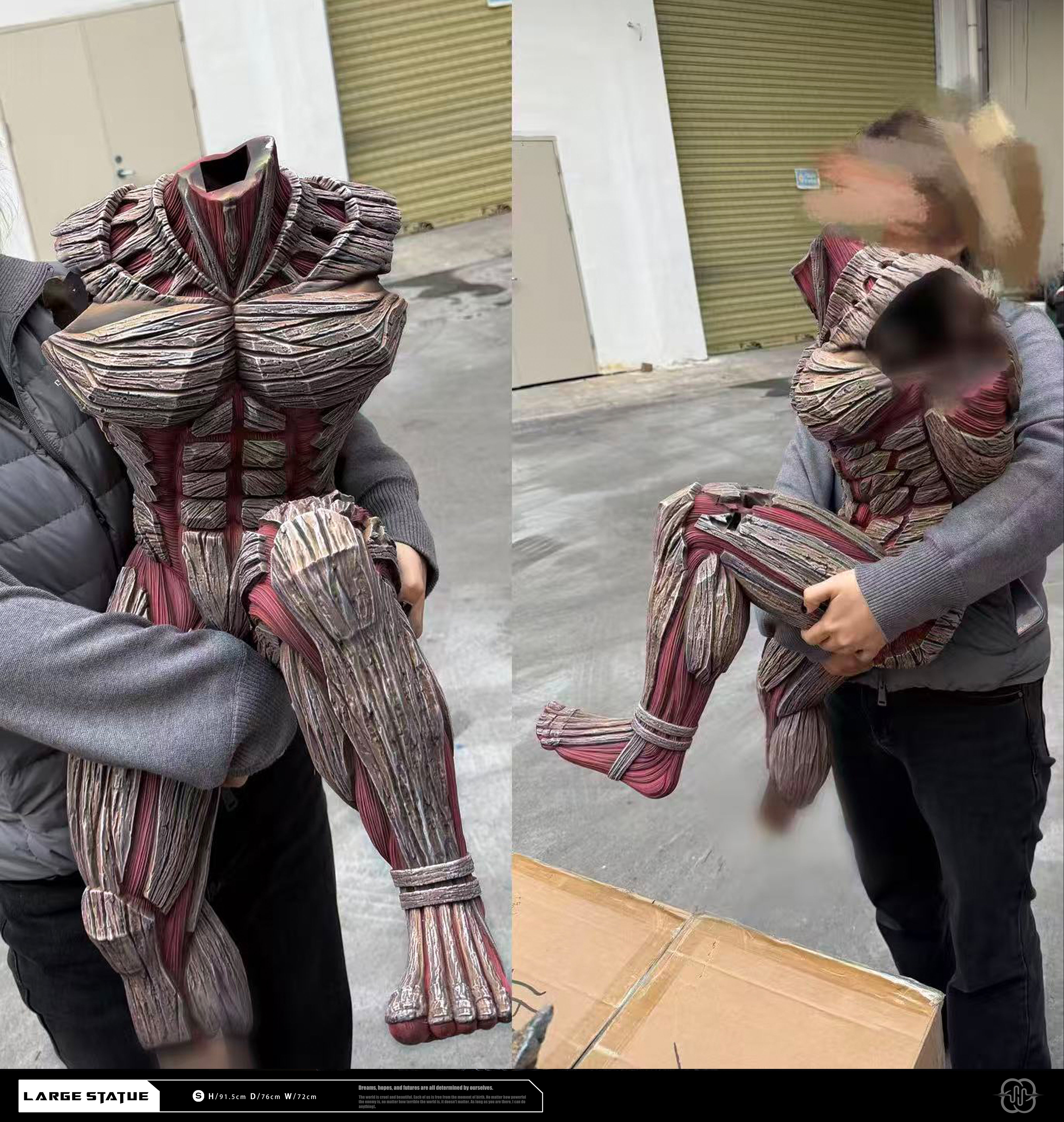 HERTZ STUDIO – ATTACK ON TITAN: MARLEY'S SHIELD, ARMORED TITAN