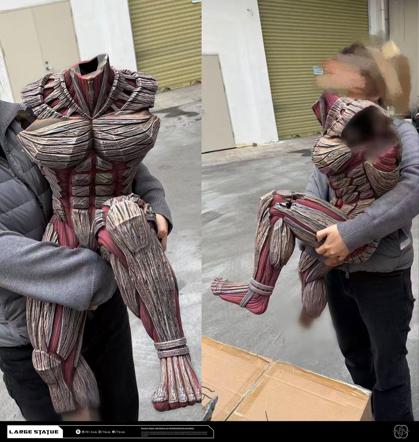 HERTZ STUDIO – ATTACK ON TITAN: MARLEY'S SHIELD, ARMORED TITAN [PRE-ORDER]