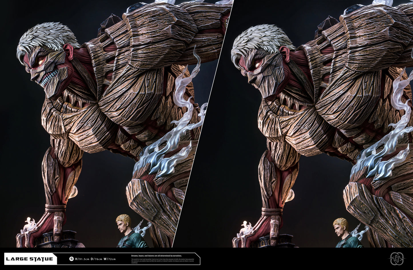HERTZ STUDIO – ATTACK ON TITAN: MARLEY'S SHIELD, ARMORED TITAN [PRE-ORDER]