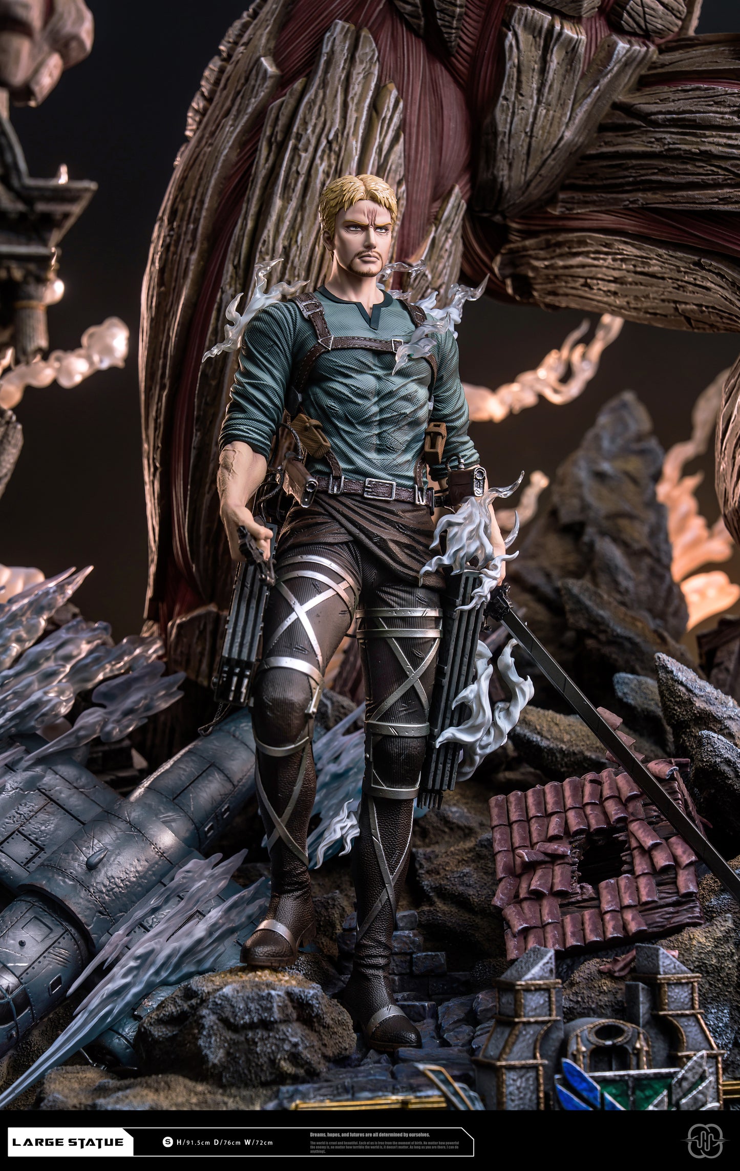 HERTZ STUDIO – ATTACK ON TITAN: MARLEY'S SHIELD, ARMORED TITAN [PRE-ORDER]