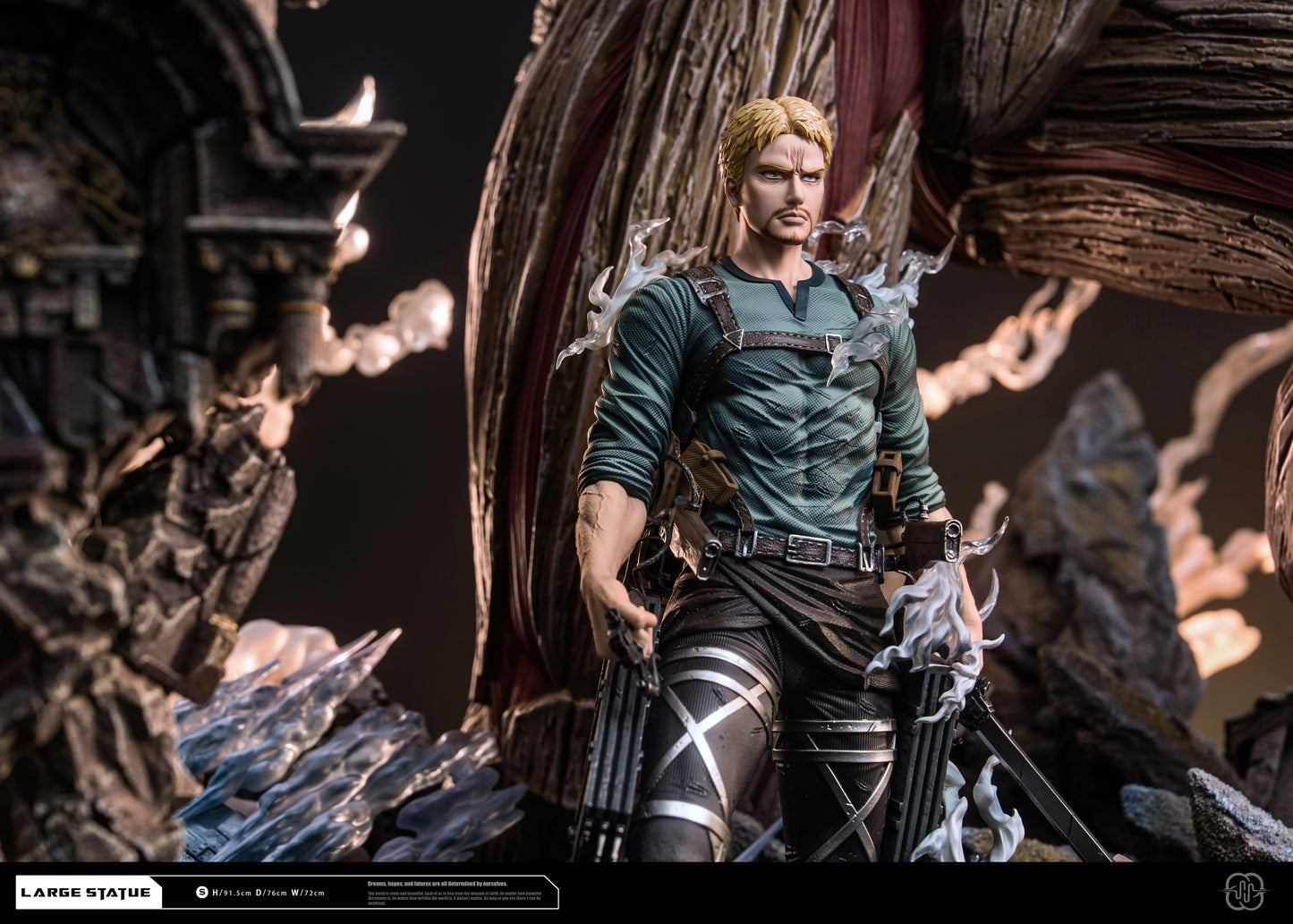 HERTZ STUDIO – ATTACK ON TITAN: MARLEY'S SHIELD, ARMORED TITAN [PRE-ORDER]