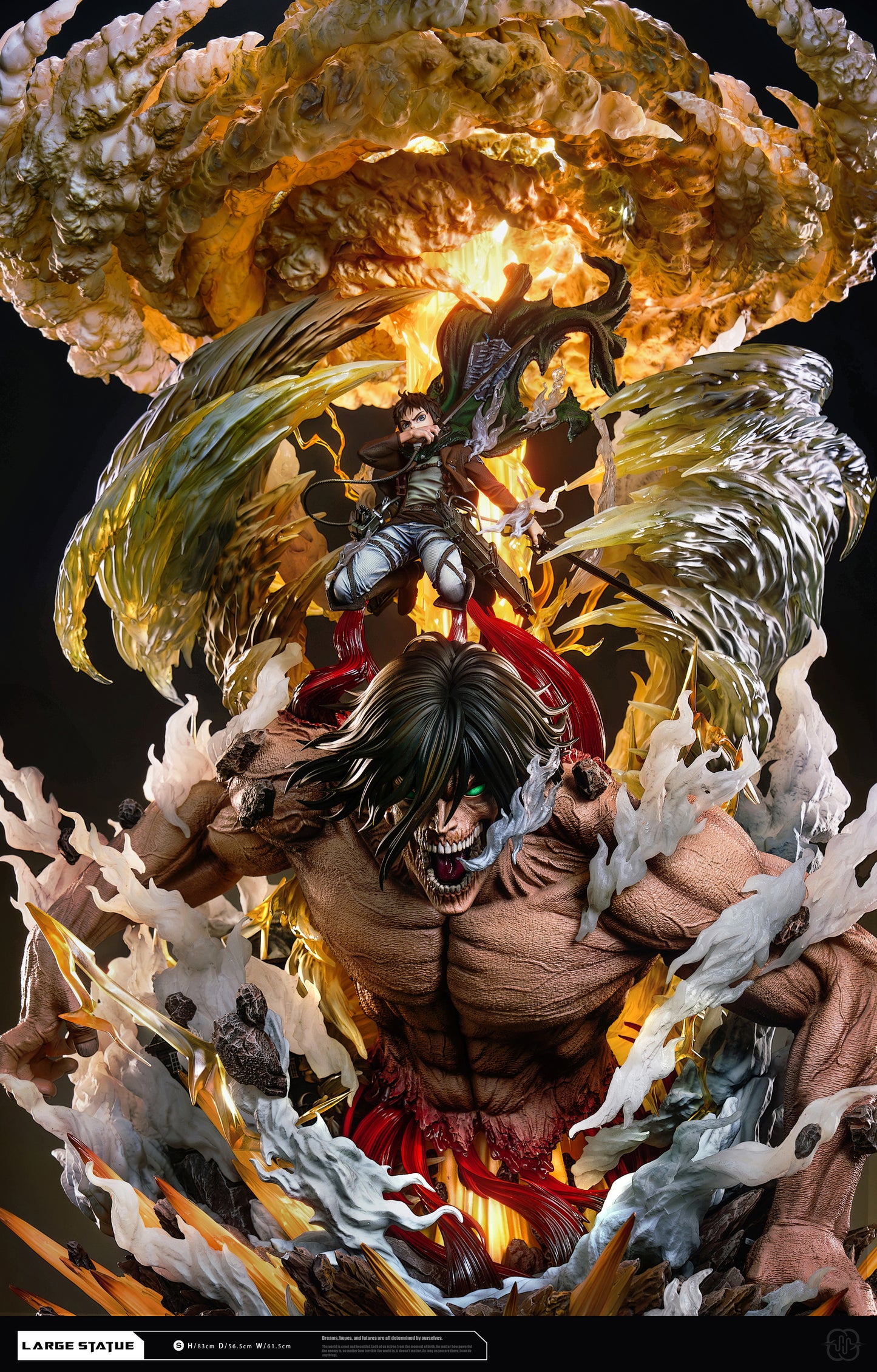 HERTZ STUDIO – ATTACK ON TITAN: SCATTERED CLOUDS EREN YEAGER [PRE-ORDER]