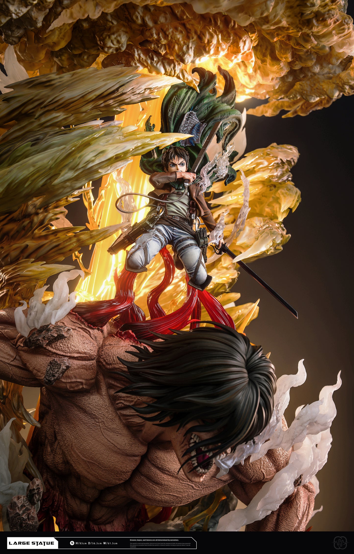 HERTZ STUDIO – ATTACK ON TITAN: SCATTERED CLOUDS EREN YEAGER [PRE-ORDER]