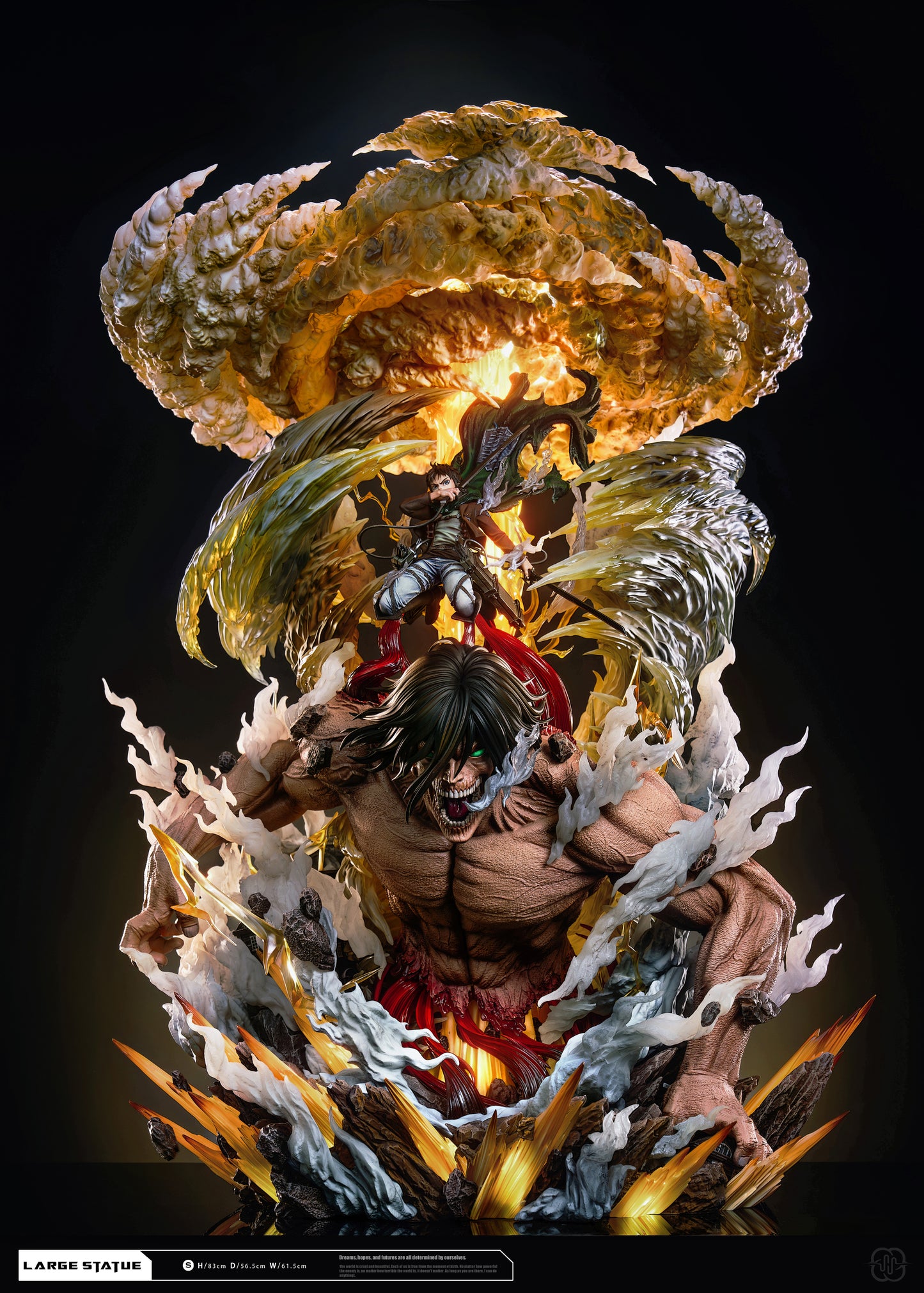 HERTZ STUDIO – ATTACK ON TITAN: SCATTERED CLOUDS EREN YEAGER [PRE-ORDER]