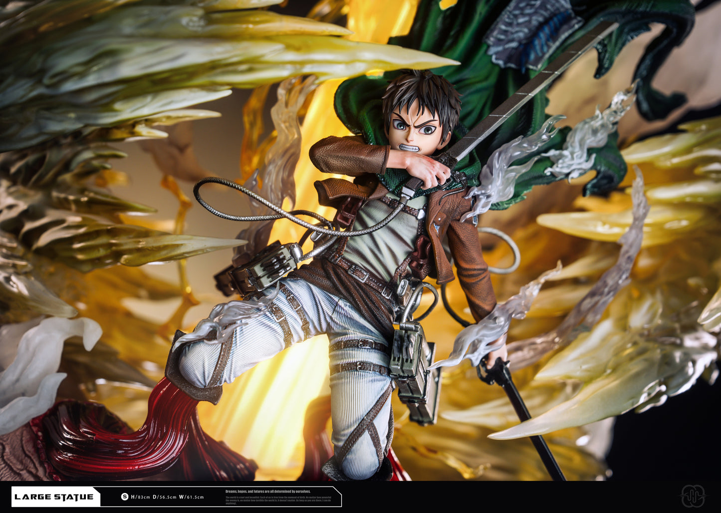 HERTZ STUDIO – ATTACK ON TITAN: SCATTERED CLOUDS EREN YEAGER [PRE-ORDER]
