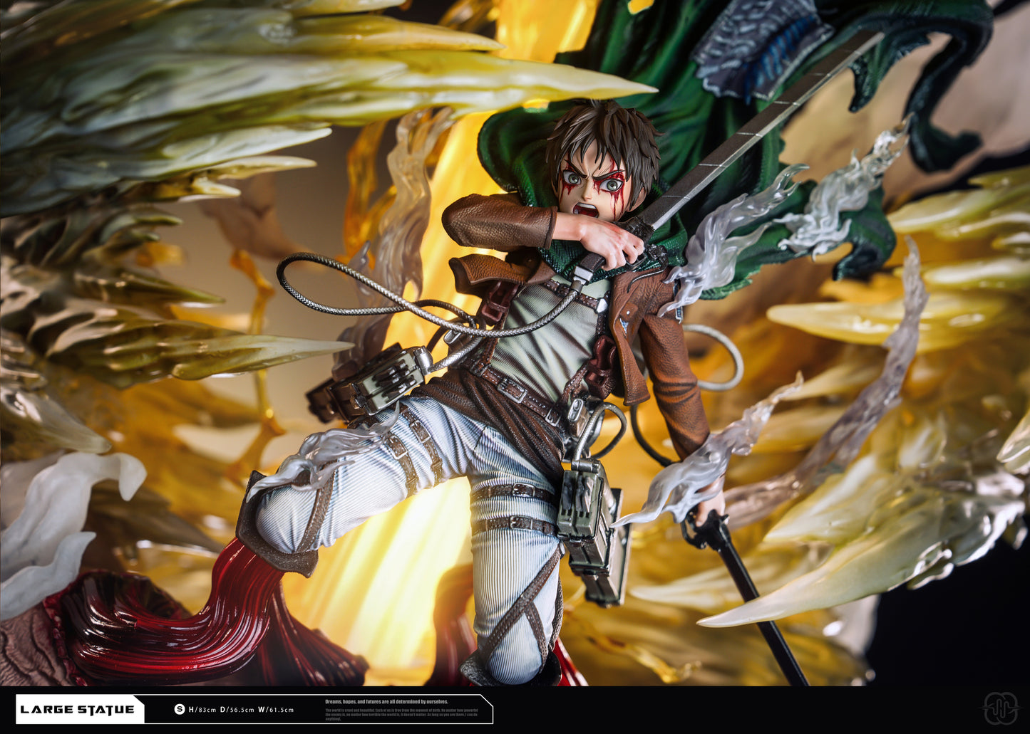 HERTZ STUDIO – ATTACK ON TITAN: SCATTERED CLOUDS EREN YEAGER [PRE-ORDER]