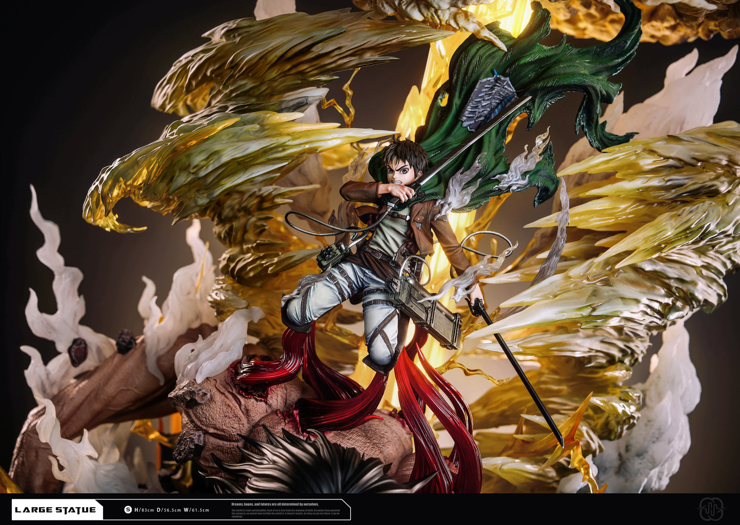 HERTZ STUDIO – ATTACK ON TITAN: SCATTERED CLOUDS EREN YEAGER [PRE-ORDER]