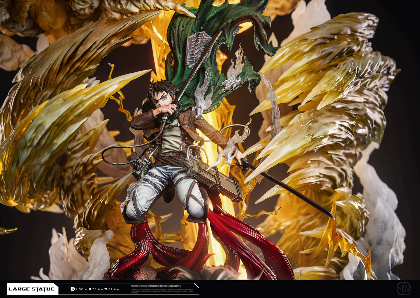 HERTZ STUDIO – ATTACK ON TITAN: SCATTERED CLOUDS EREN YEAGER [PRE-ORDER]