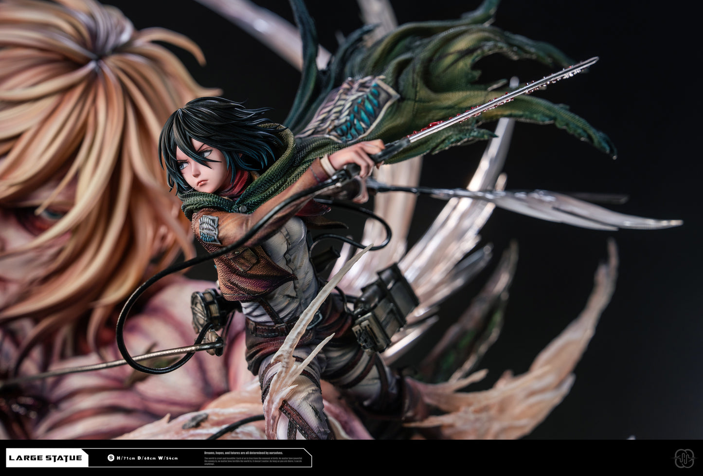 HERTZ STUDIO - ATTACK ON TITAN THE ONE THE ONLY ATTACK TITAN AND FEMALE TITAN 13