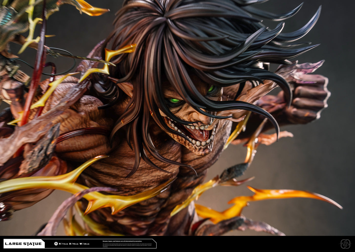 HERTZ STUDIO - ATTACK ON TITAN THE ONE THE ONLY ATTACK TITAN AND FEMALE TITAN 4