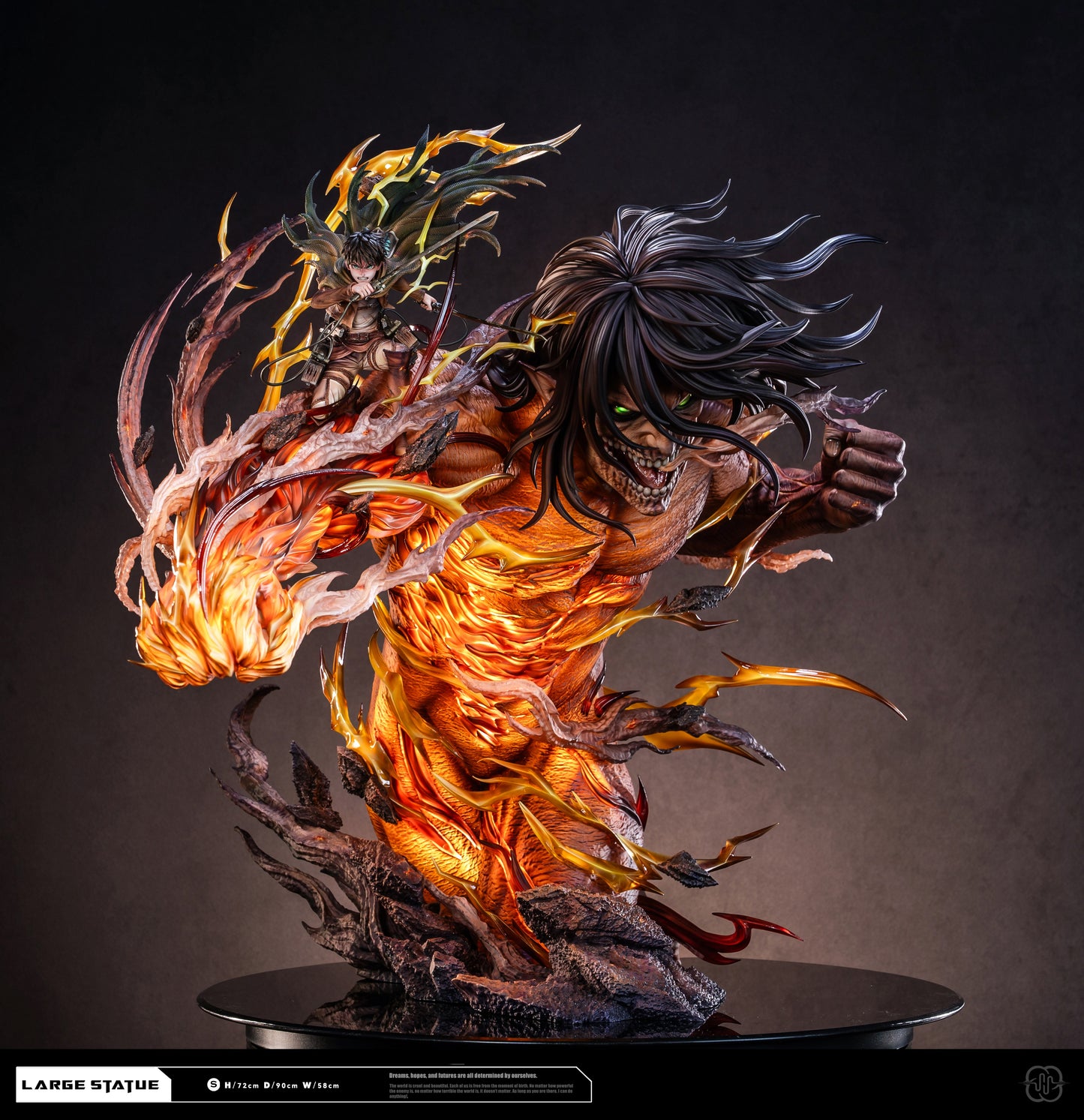 HERTZ STUDIO - ATTACK ON TITAN THE ONE THE ONLY ATTACK TITAN AND FEMALE TITAN 5