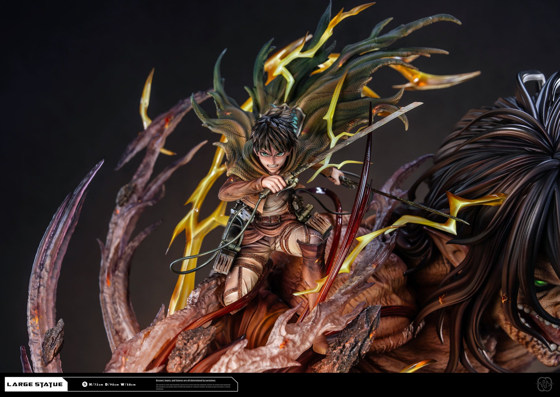 HERTZ STUDIO - ATTACK ON TITAN THE ONE THE ONLY ATTACK TITAN AND FEMALE TITAN 6