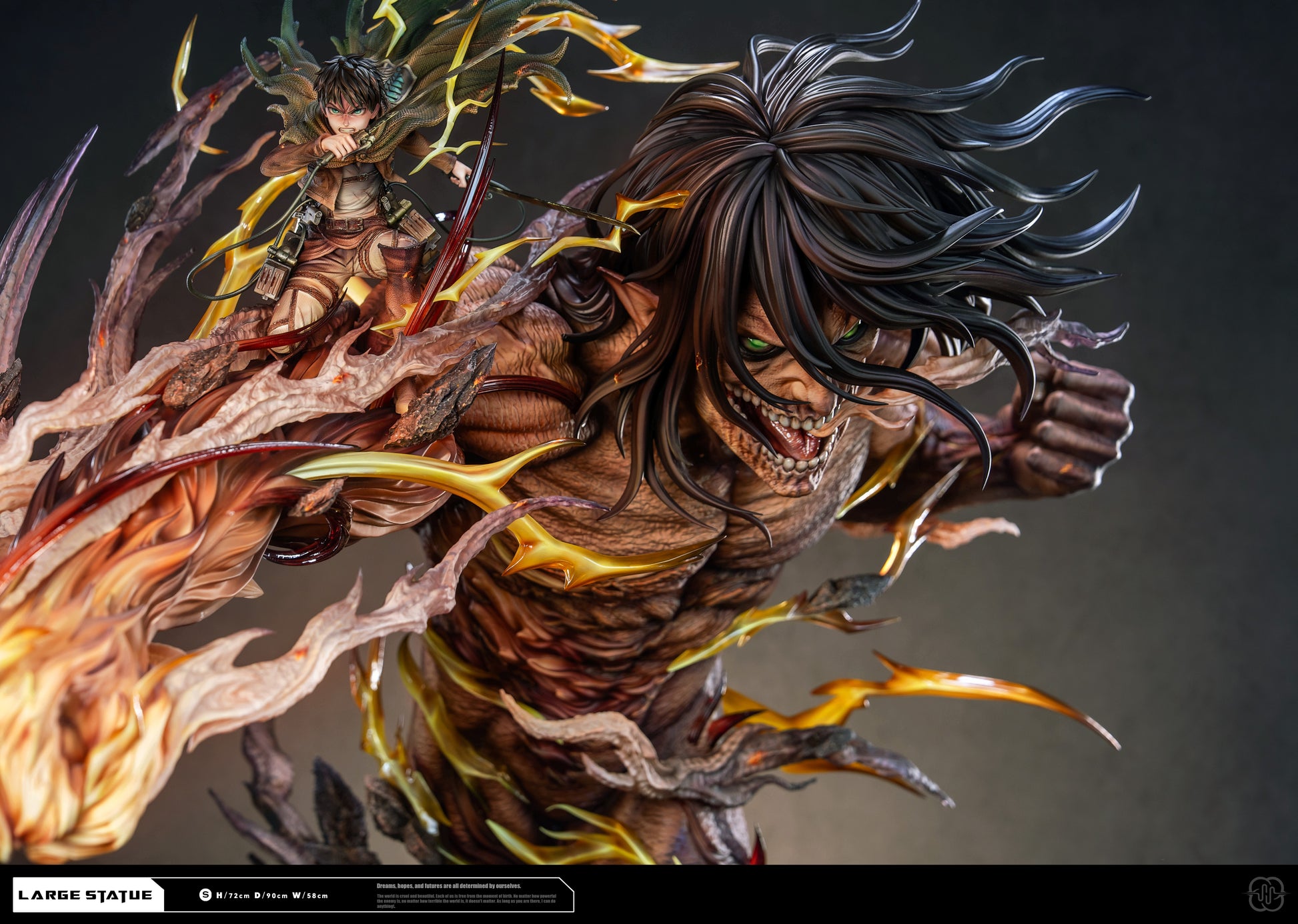 HERTZ STUDIO - ATTACK ON TITAN THE ONE THE ONLY ATTACK TITAN AND FEMALE TITAN 8
