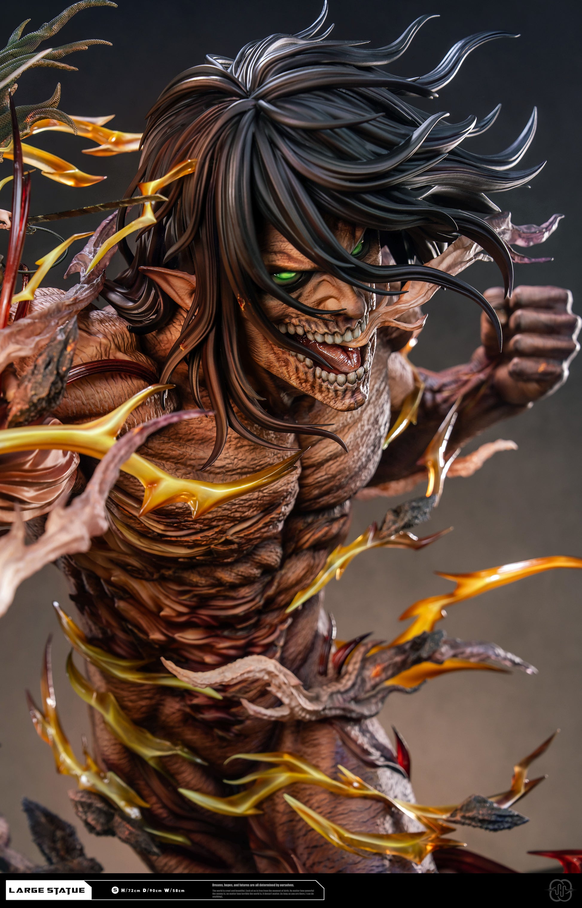 HERTZ STUDIO - ATTACK ON TITAN THE ONE THE ONLY ATTACK TITAN AND FEMALE TITAN 9