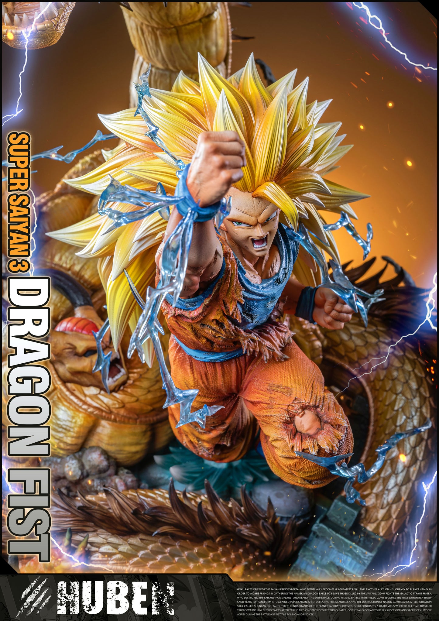 HUBEN STUDIO – DRAGON BALL Z: DRAGON FIST SUPER SAIYAN 3 GOKU [PRE-ORDER]