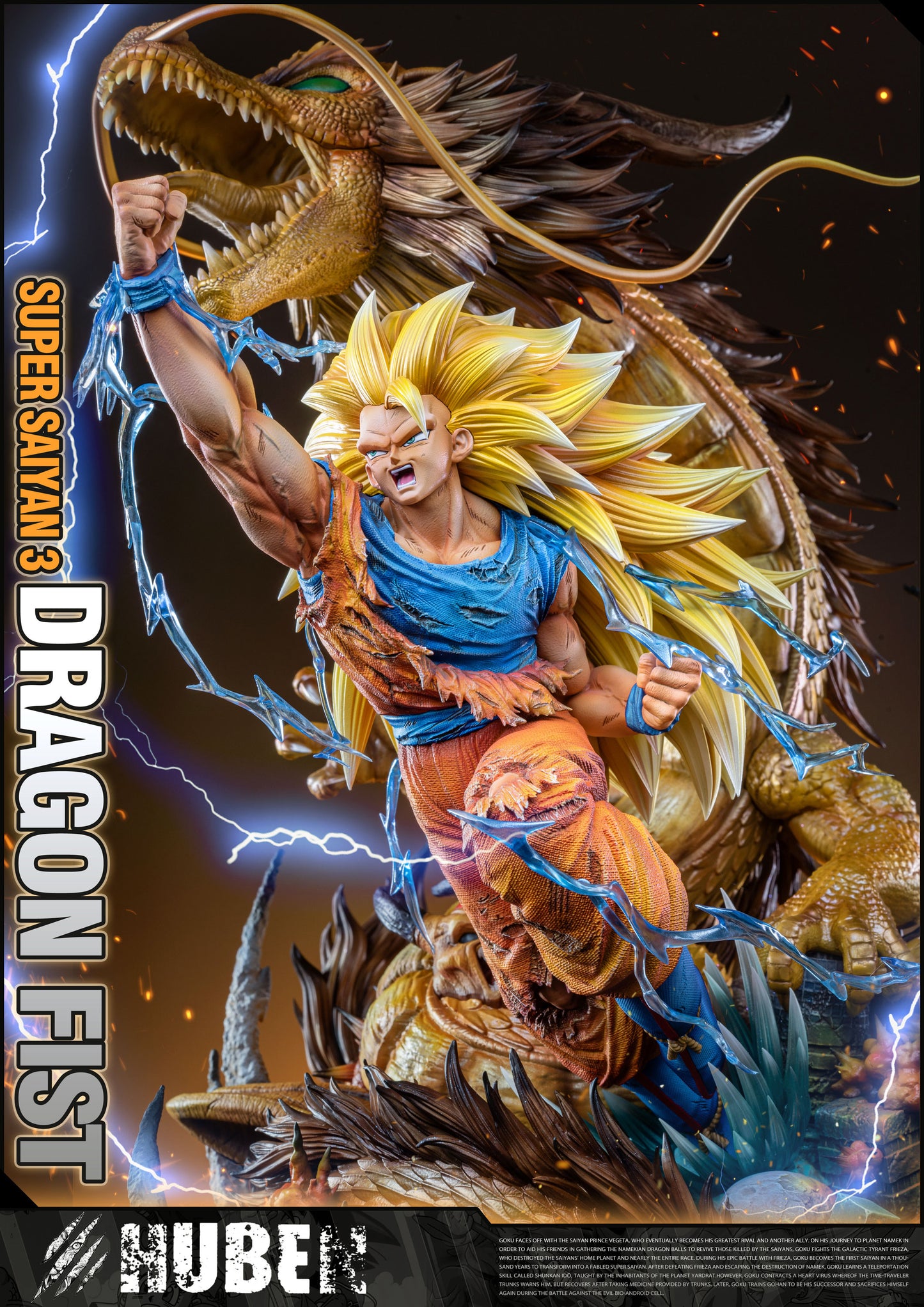 HUBEN STUDIO – DRAGON BALL Z: DRAGON FIST SUPER SAIYAN 3 GOKU [PRE-ORDER]